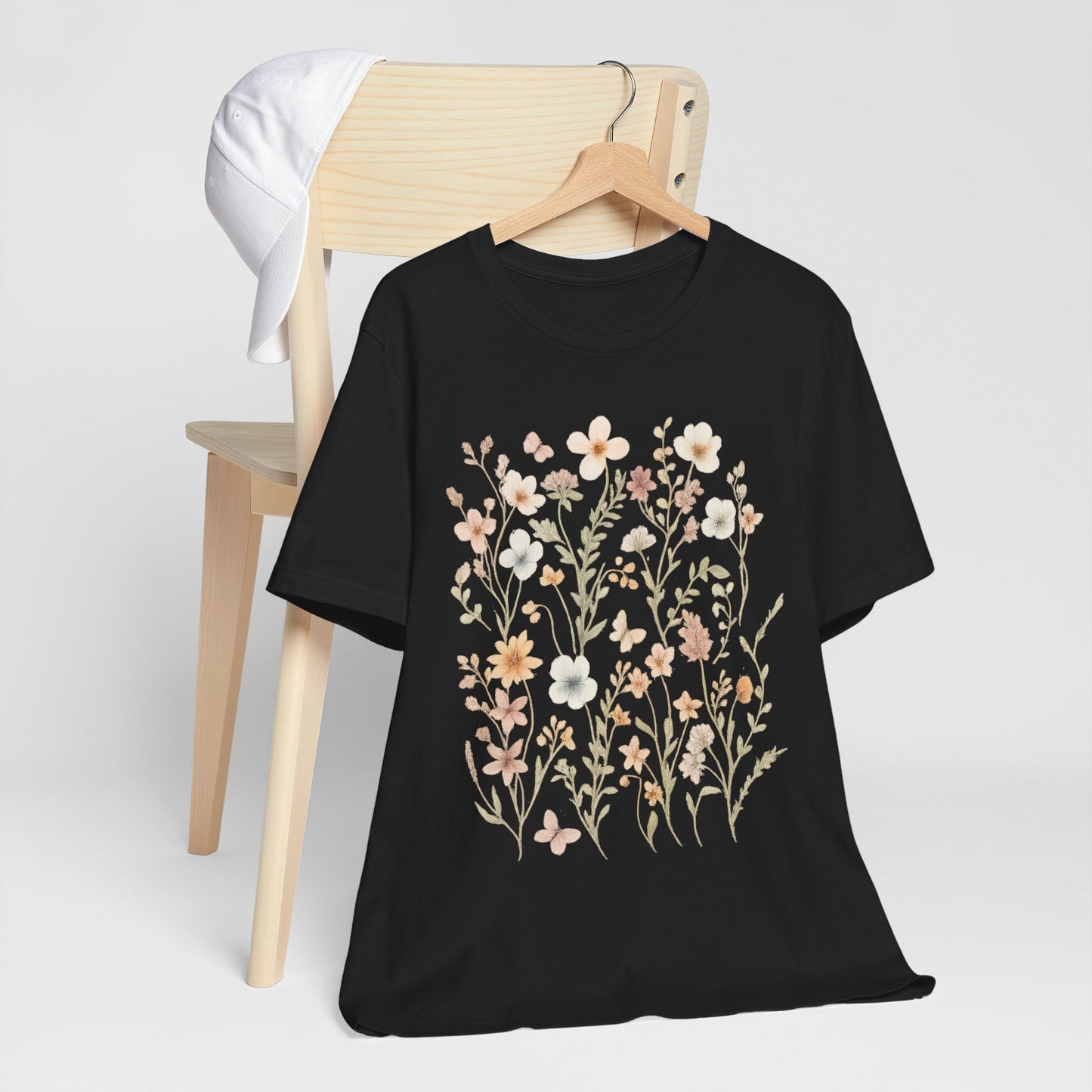 Floral Design T-Shirt