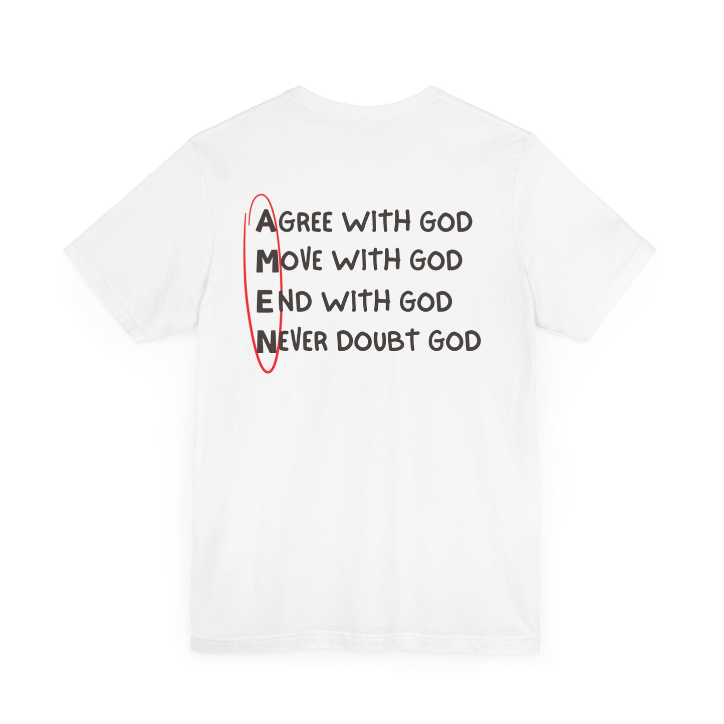 Men's Short Sleeve Tee - Agree With God