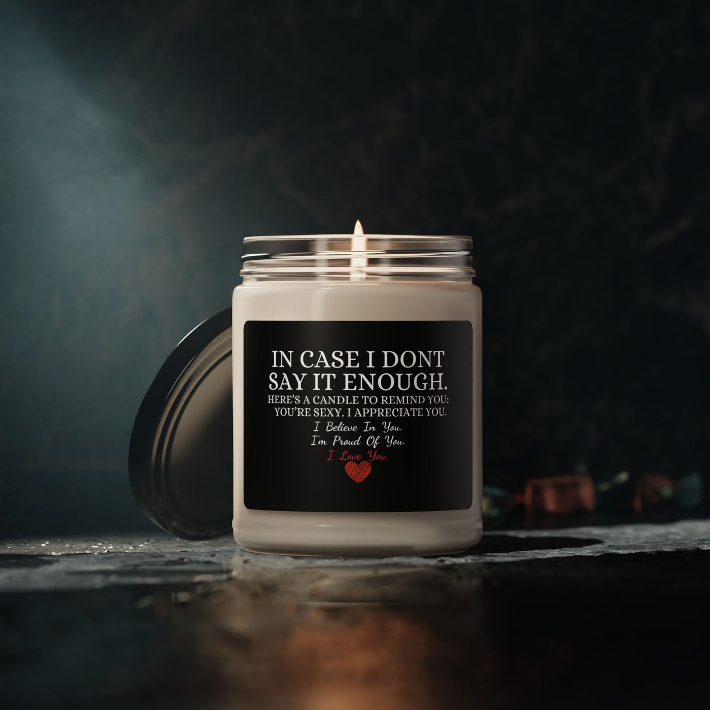 Scented Soy Candle Romantic Gifts for Wife