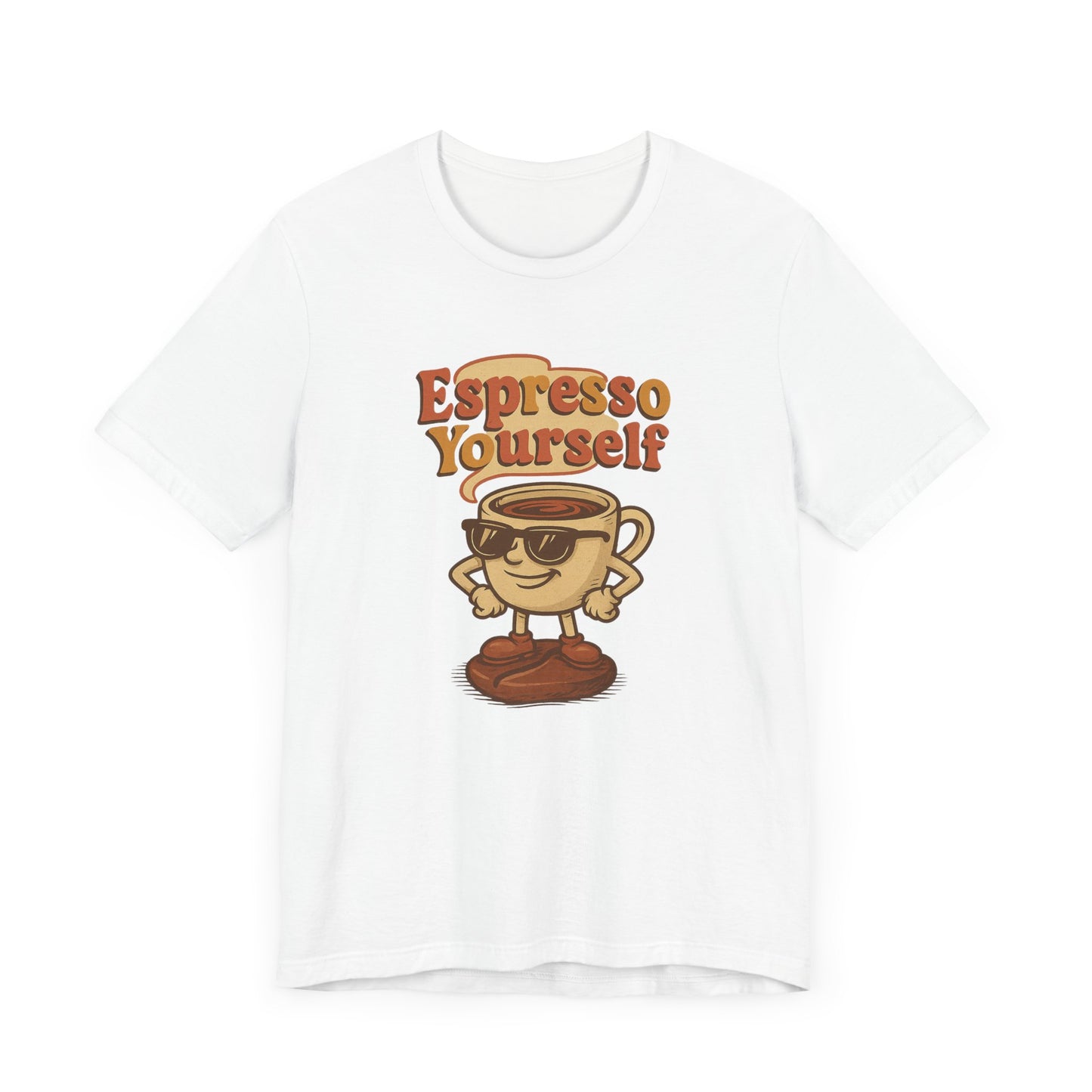 Espresso Yourself T-Shirt | Funny Coffee Lover Tee, Gift for Baristas, Java Enthusiasts, Perfect for Birthdays, Holidays, and Casual Wear
