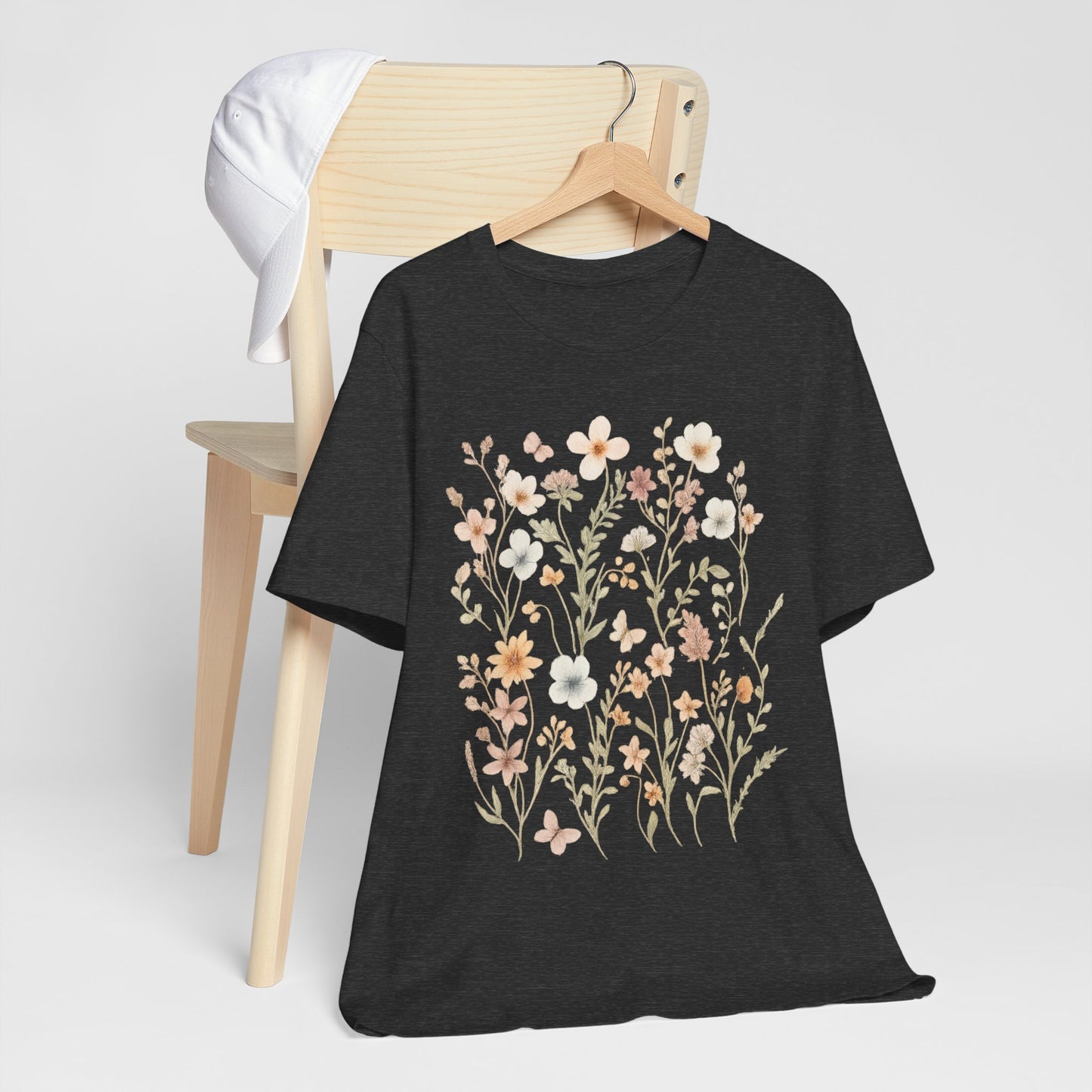 Floral Design T-Shirt