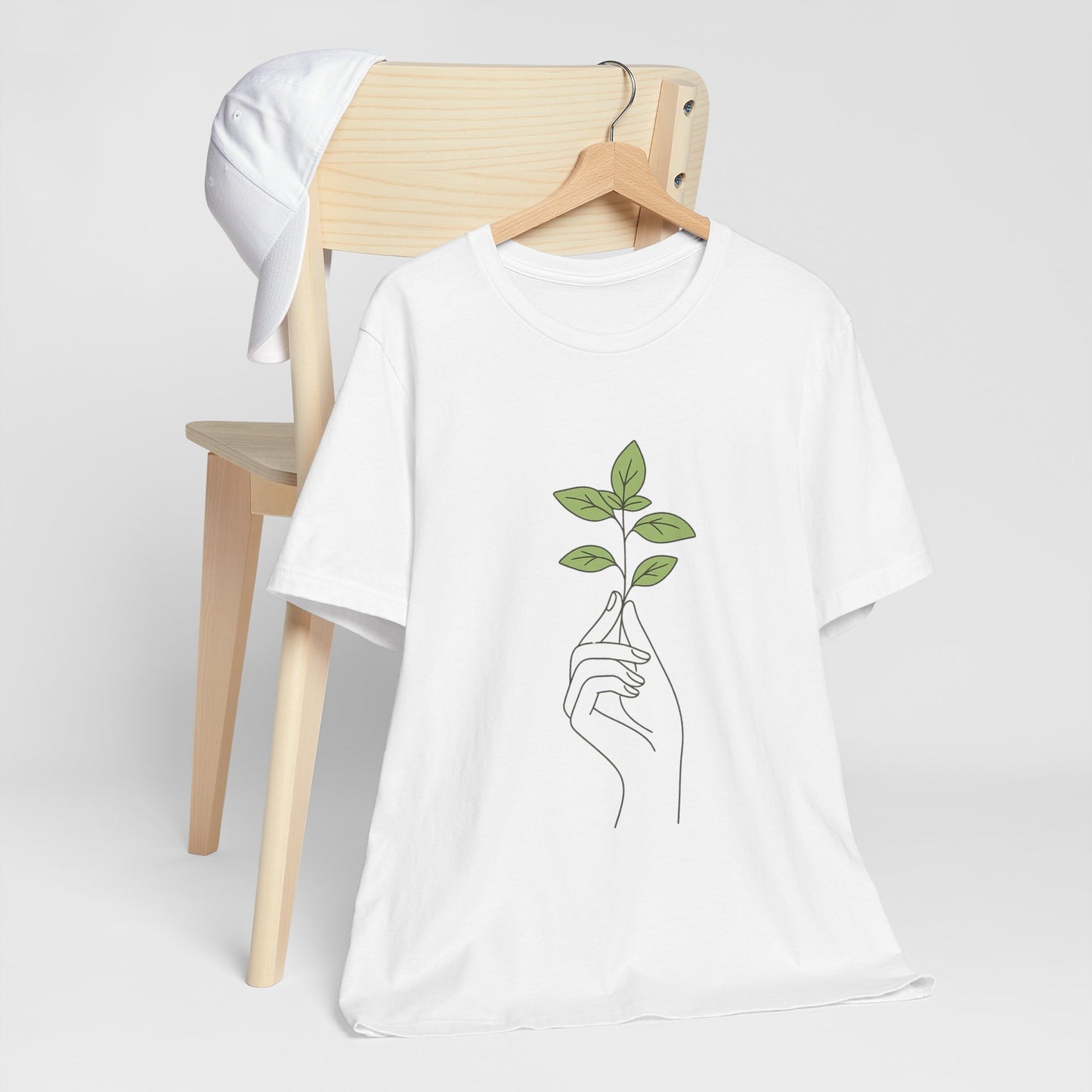 Plant Hand Drawing T-Shirt