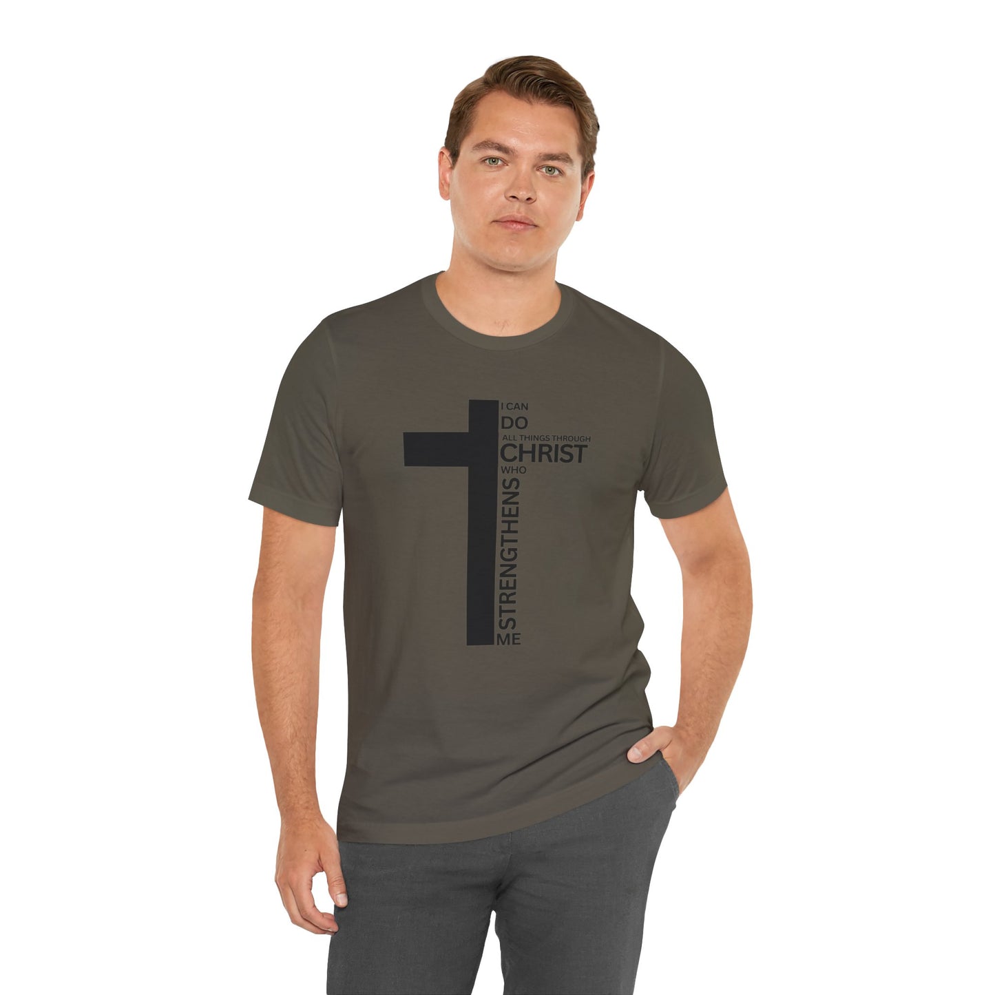 I Can Do All Things Through Christ Mens T-Shirt