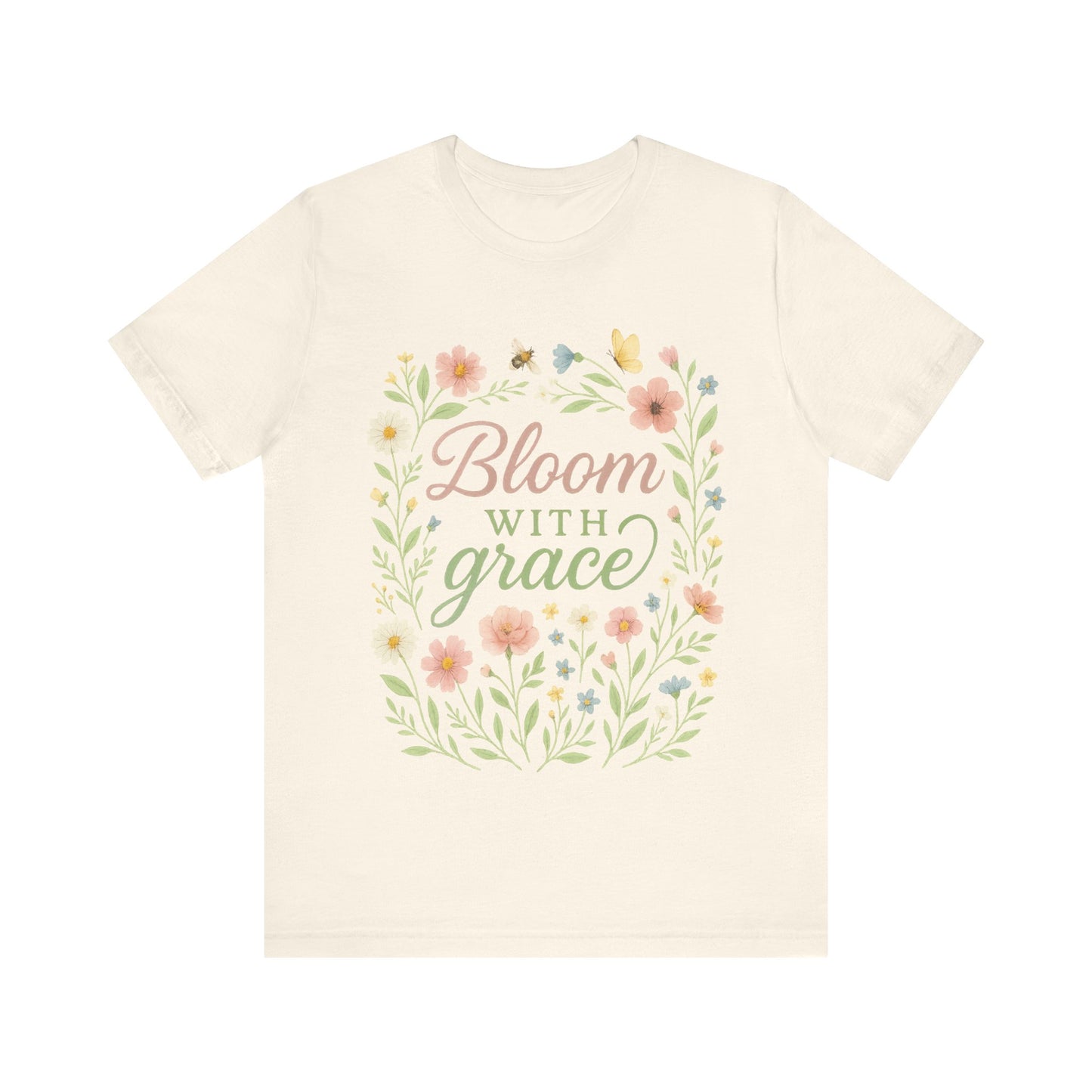 Bloom with Grace Floral T-Shirt