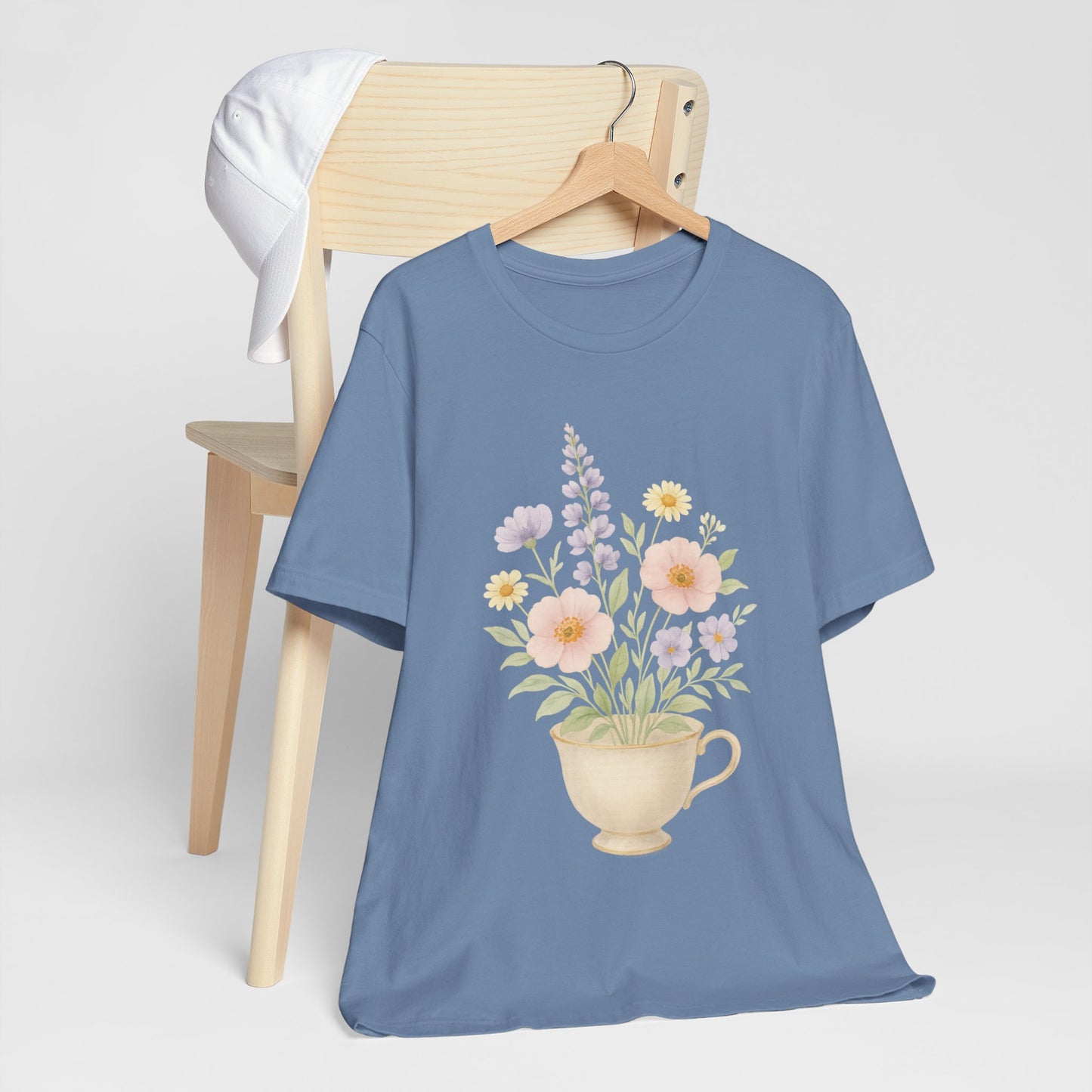 Floral Tea Cup T-Shirt