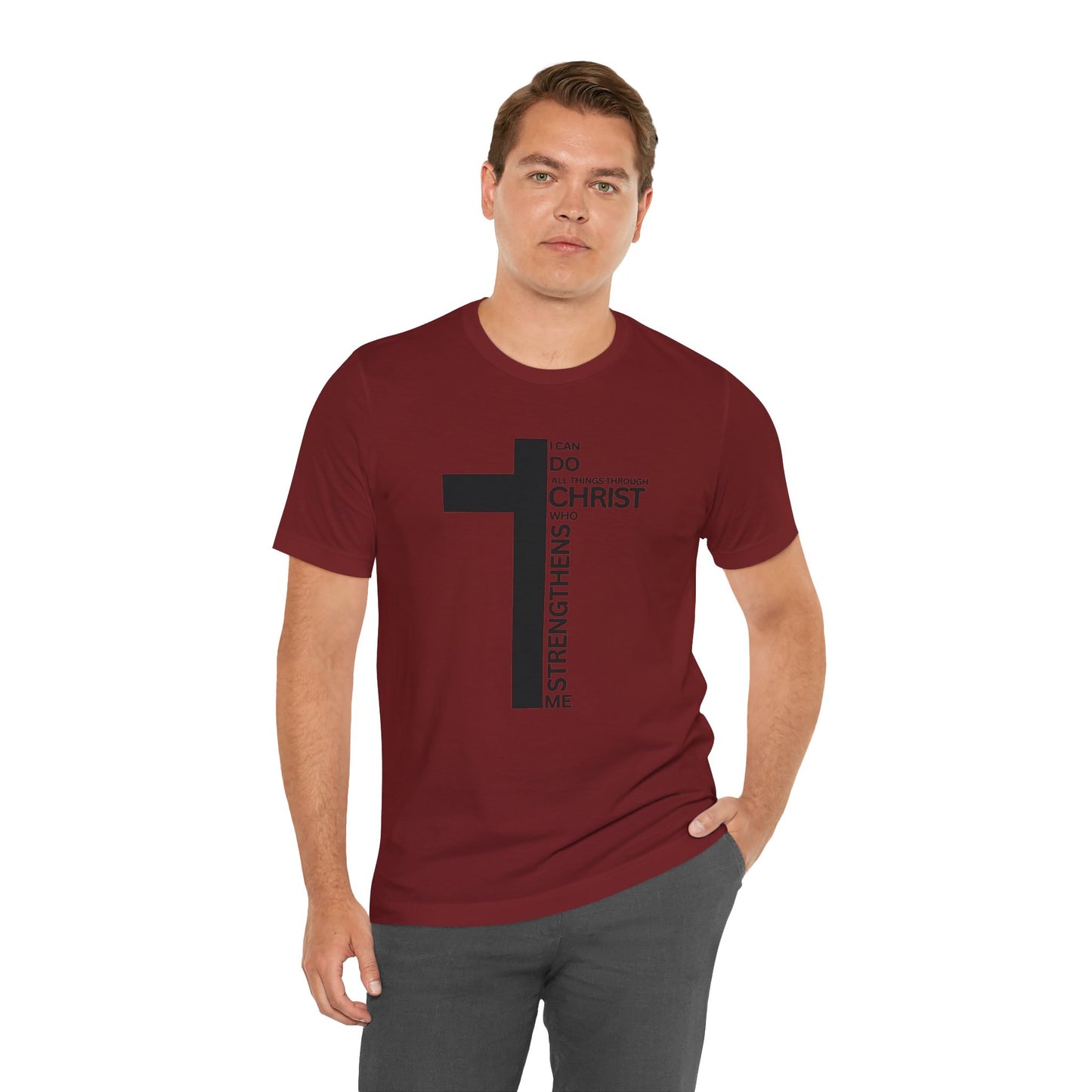 I Can Do All Things Through Christ Mens T-Shirt