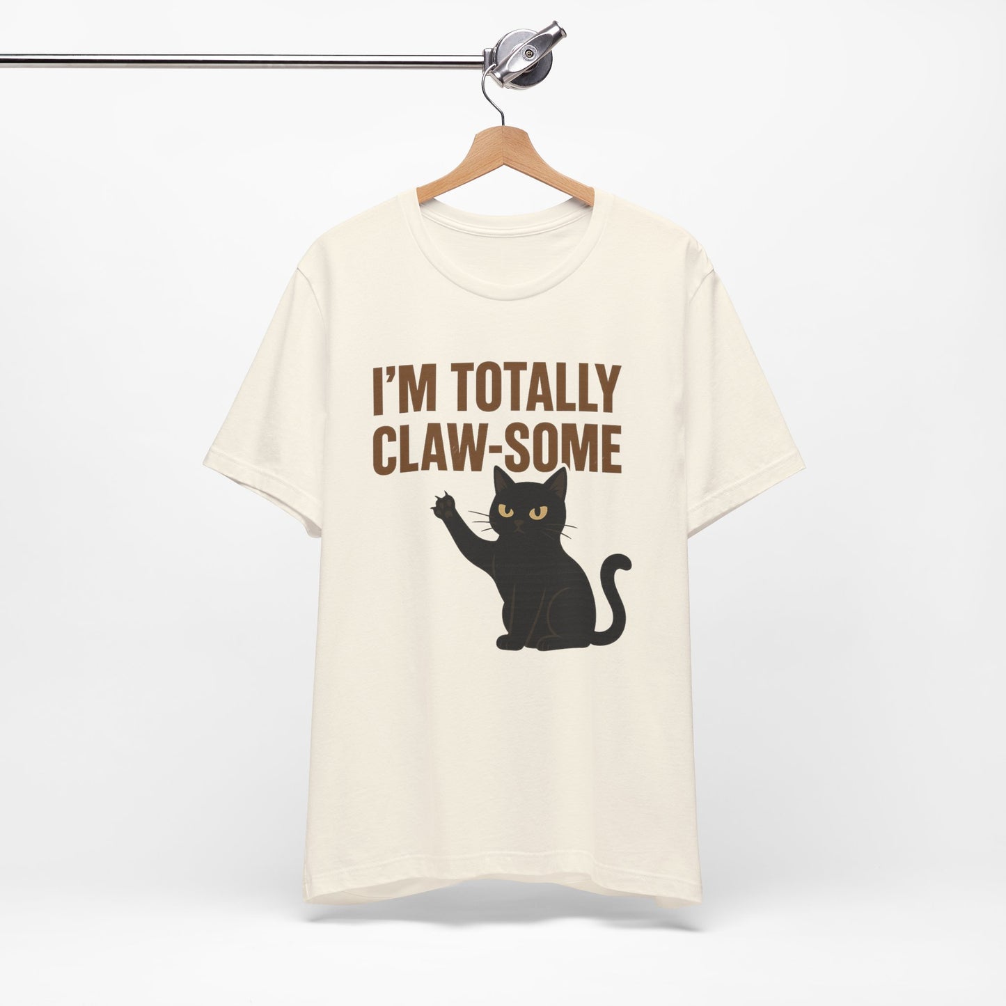 Funny Cat T-Shirt - I'm Totally Claw-some Tee for Cat Lovers, Pet Apparel, Gift for Cat Owners, Humorous Animal Shirt, Cute Cat Gift