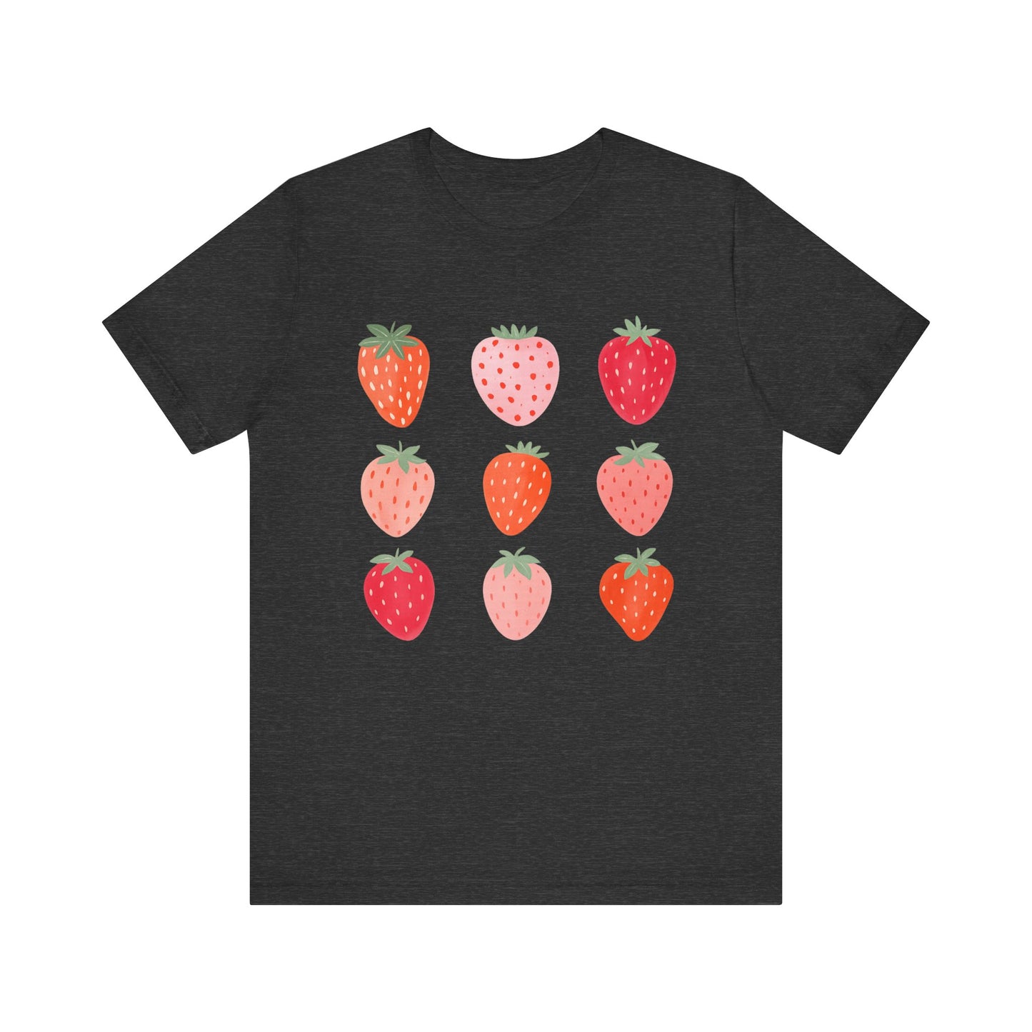 Cute Strawberry Graphic T-Shirt