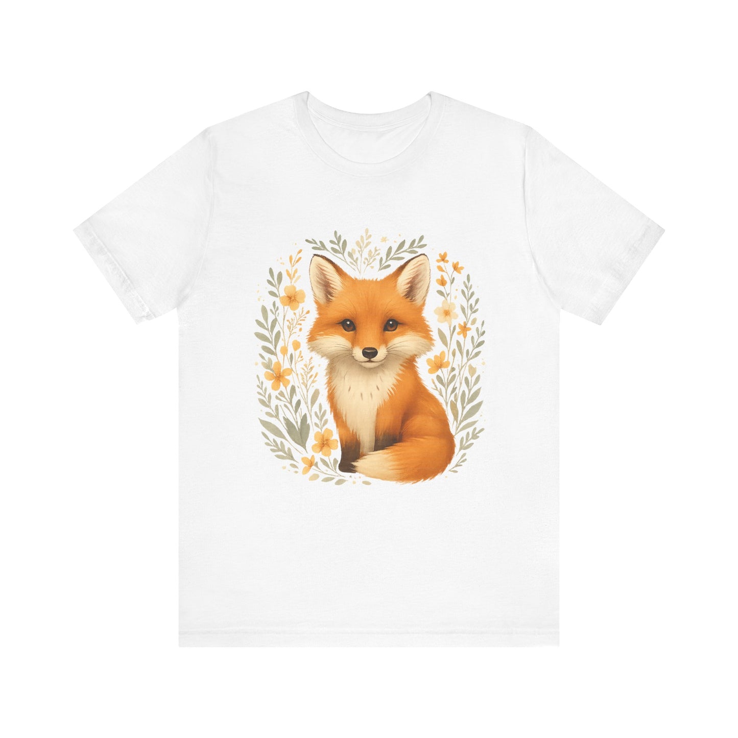 Adorable Fox Graphic T-Shirt