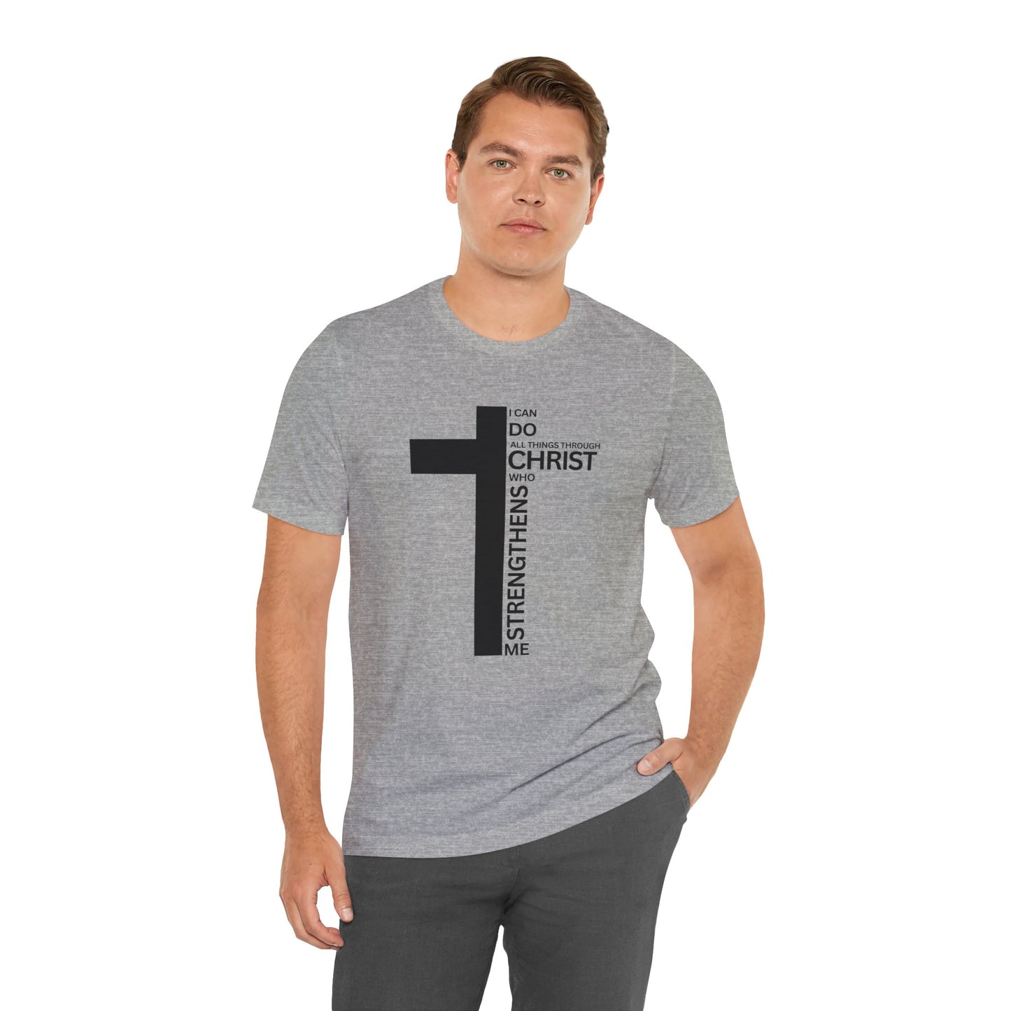 I Can Do All Things Through Christ Mens T-Shirt
