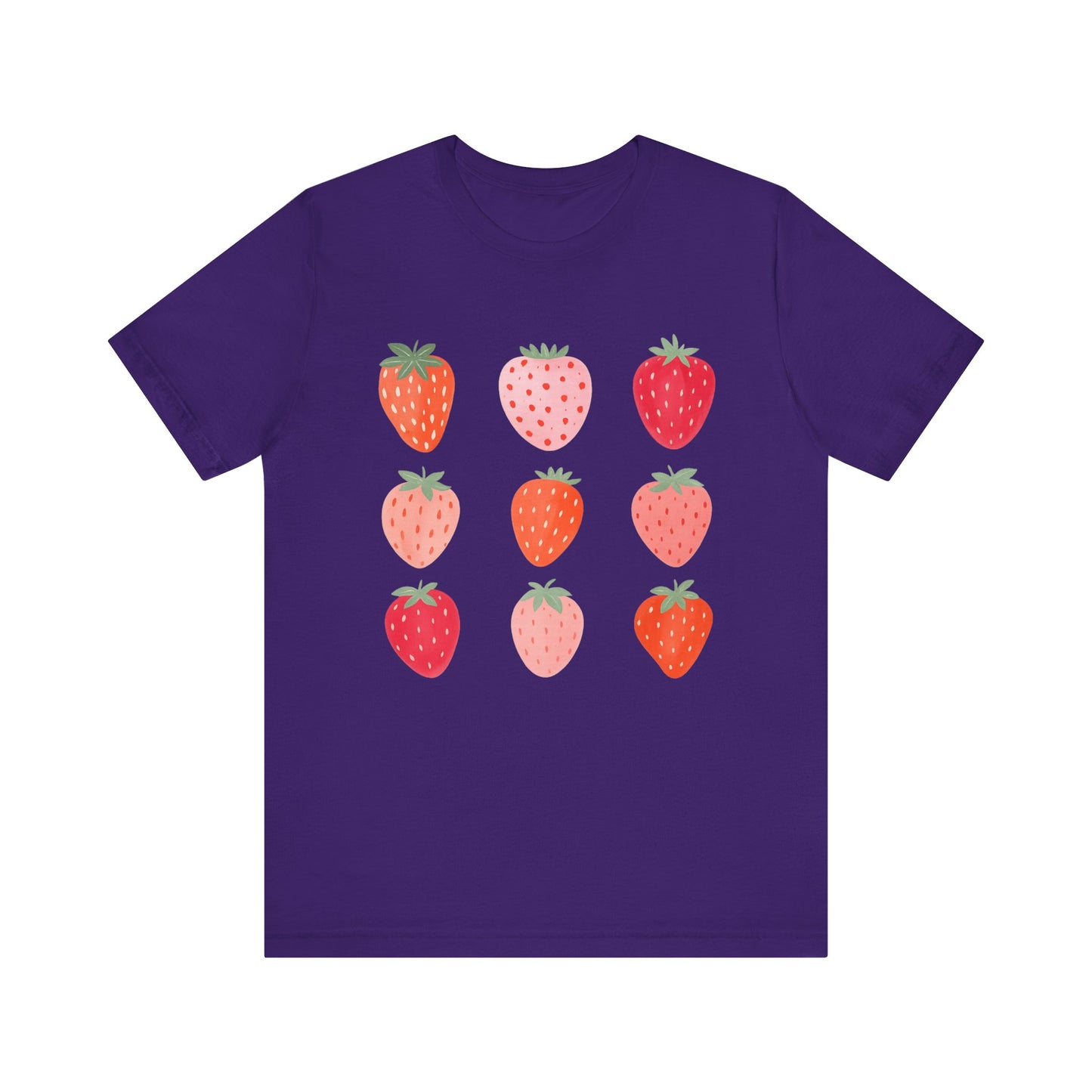Cute Strawberry Graphic T-Shirt