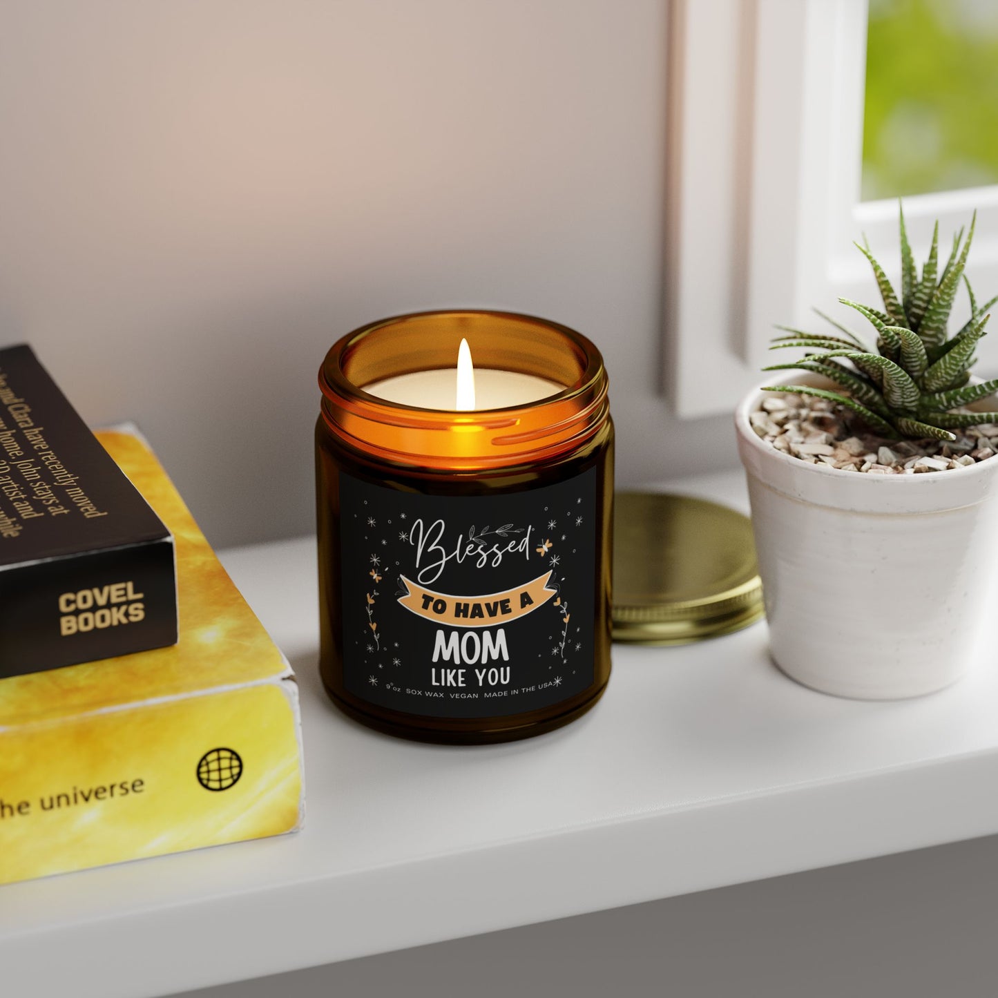 Mom Scented Candle, 9oz