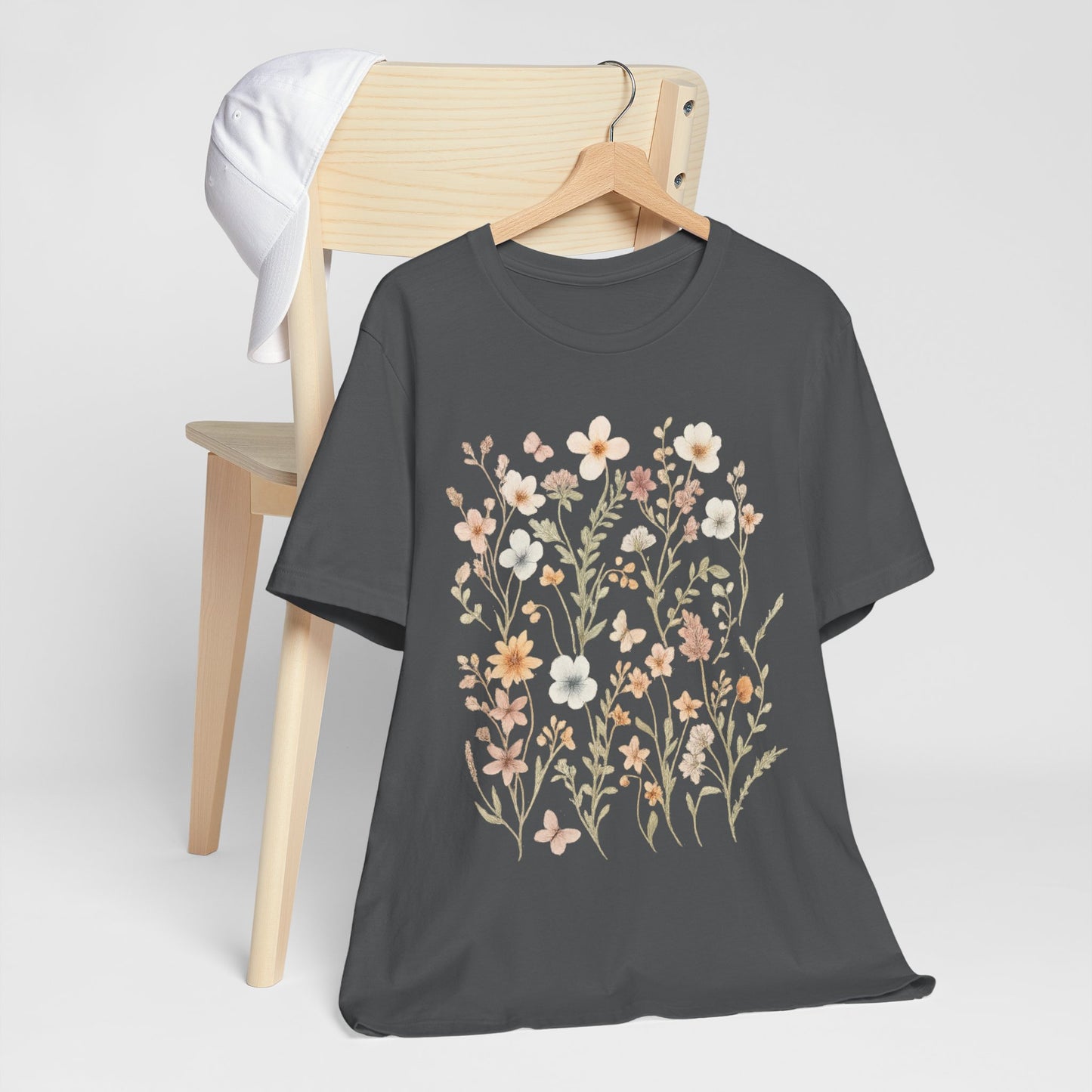 Floral Design T-Shirt