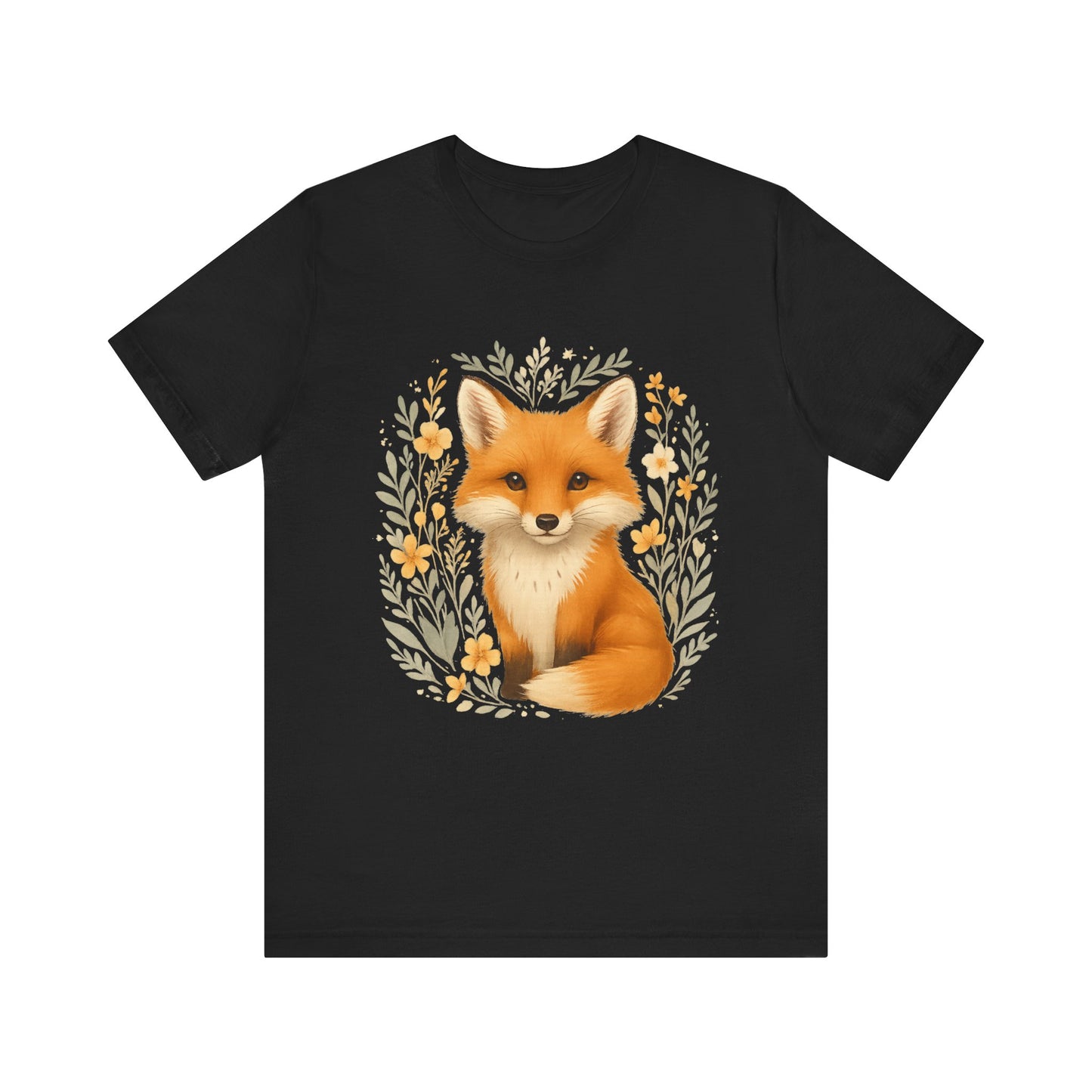 Adorable Fox Graphic T-Shirt