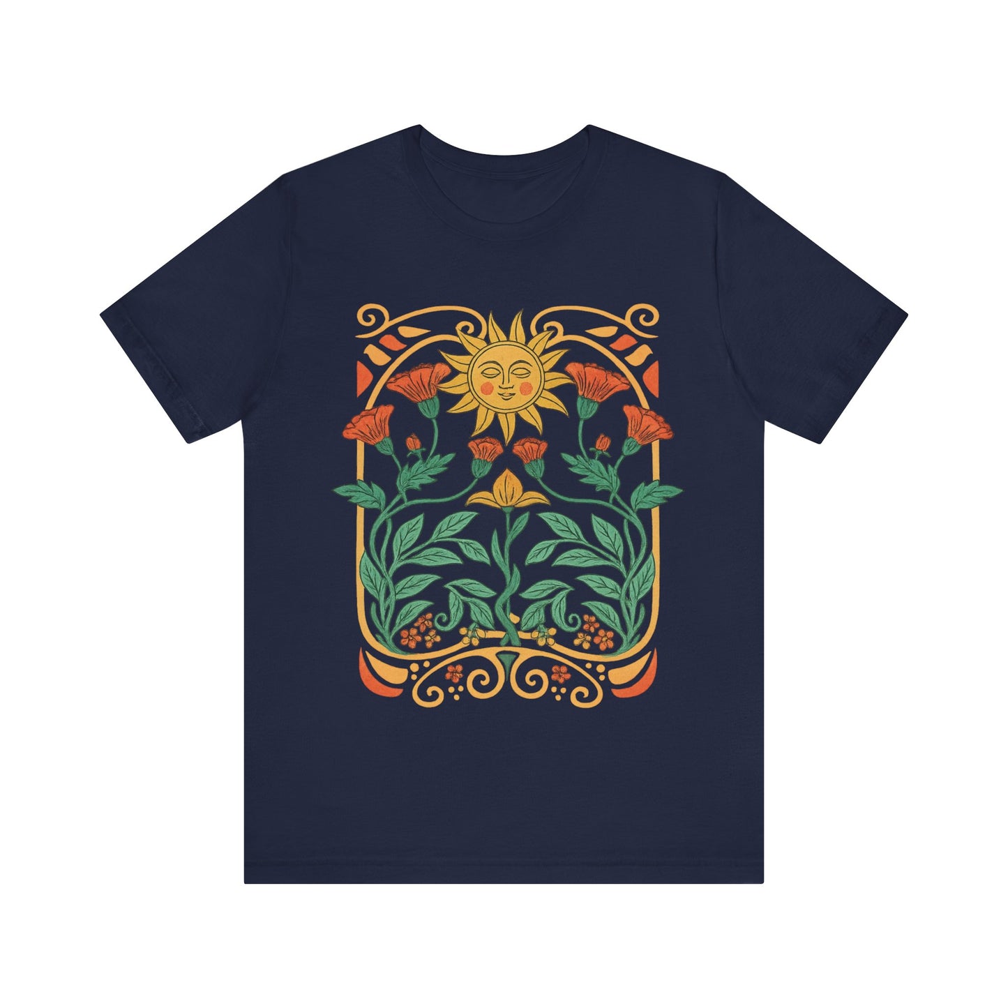 Sunshine Floral Graphic T-Shirt