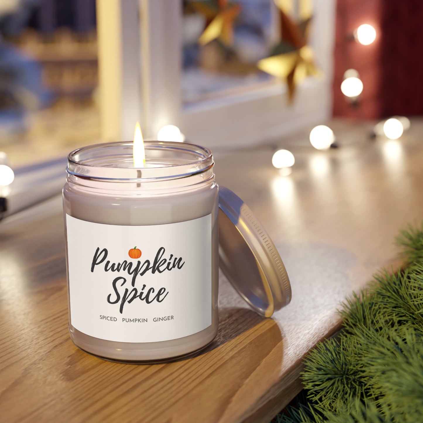 Pumpkin Spice Candle for Home, 9oz