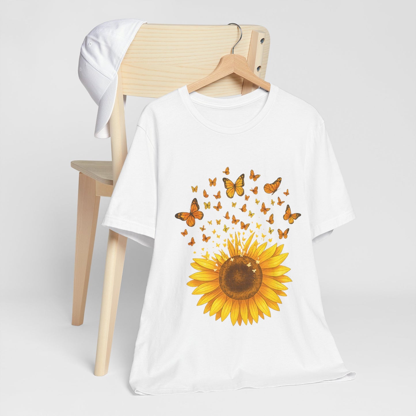 Sunflower Butterfly T-Shirt
