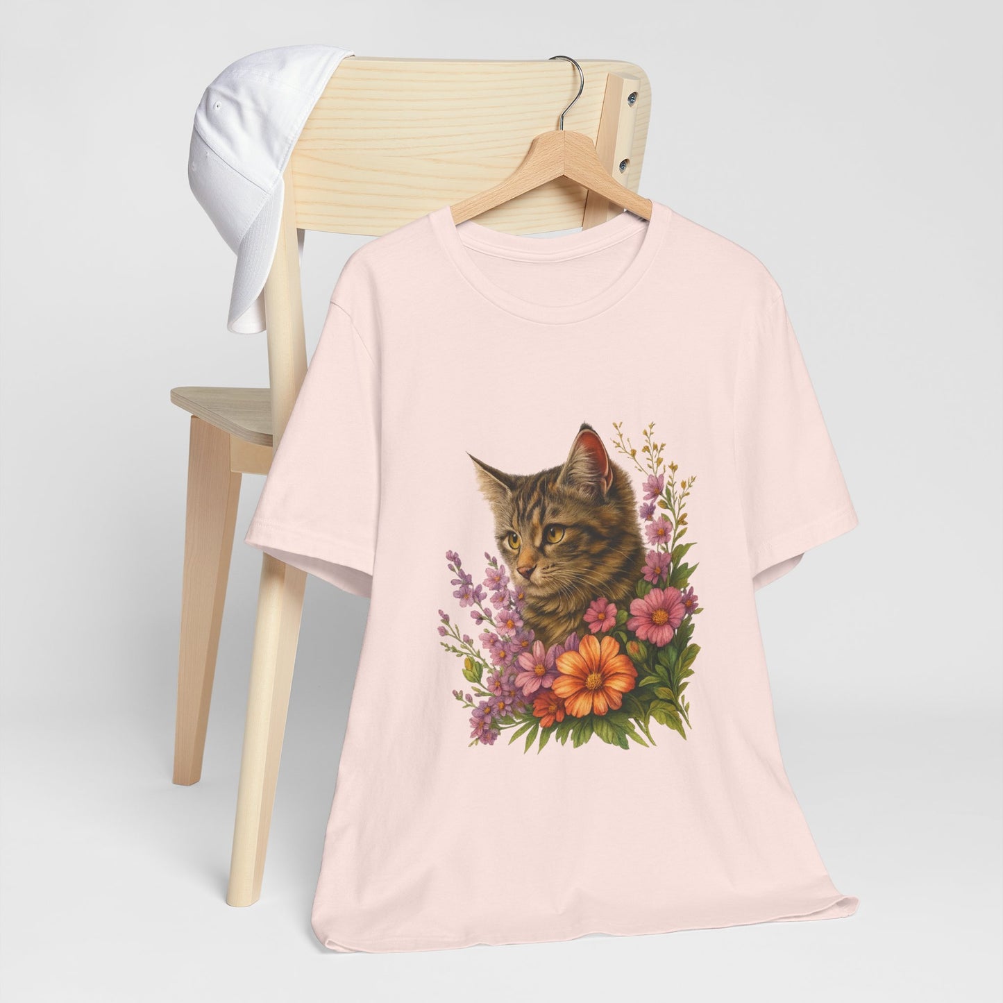 Floral Cat T-Shirt