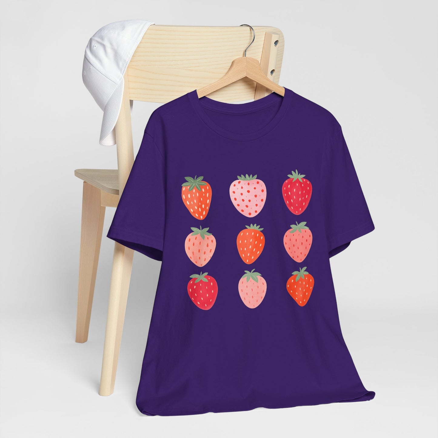Cute Strawberry Graphic T-Shirt