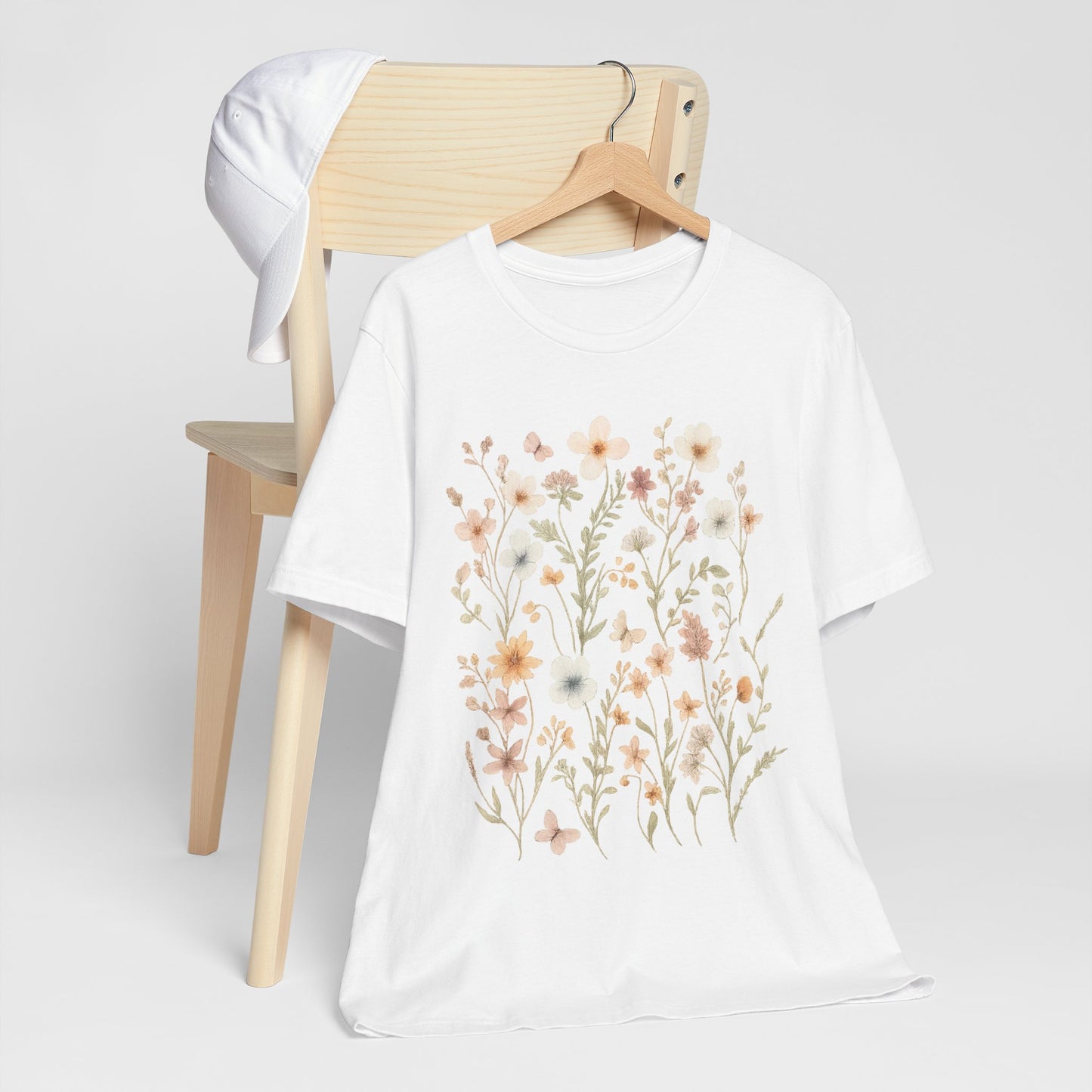 Floral Design T-Shirt