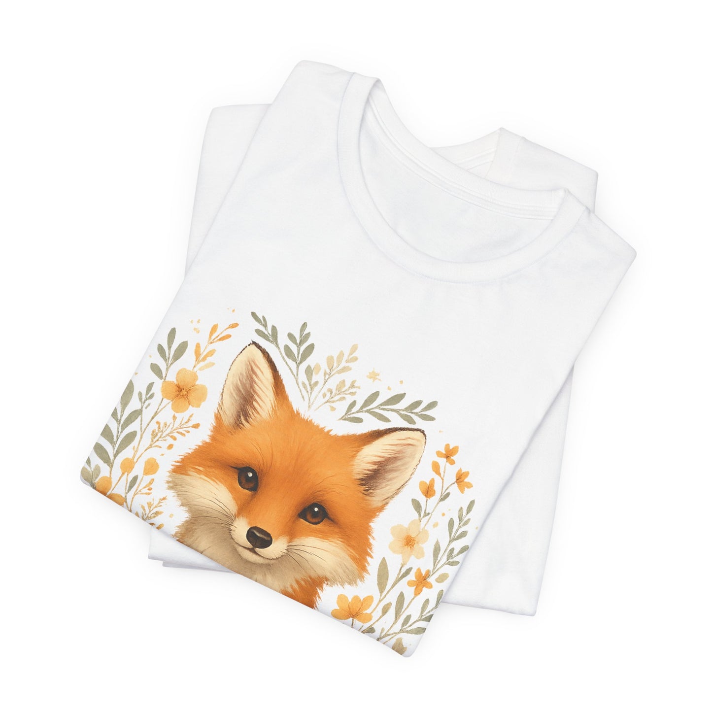 Adorable Fox Graphic T-Shirt