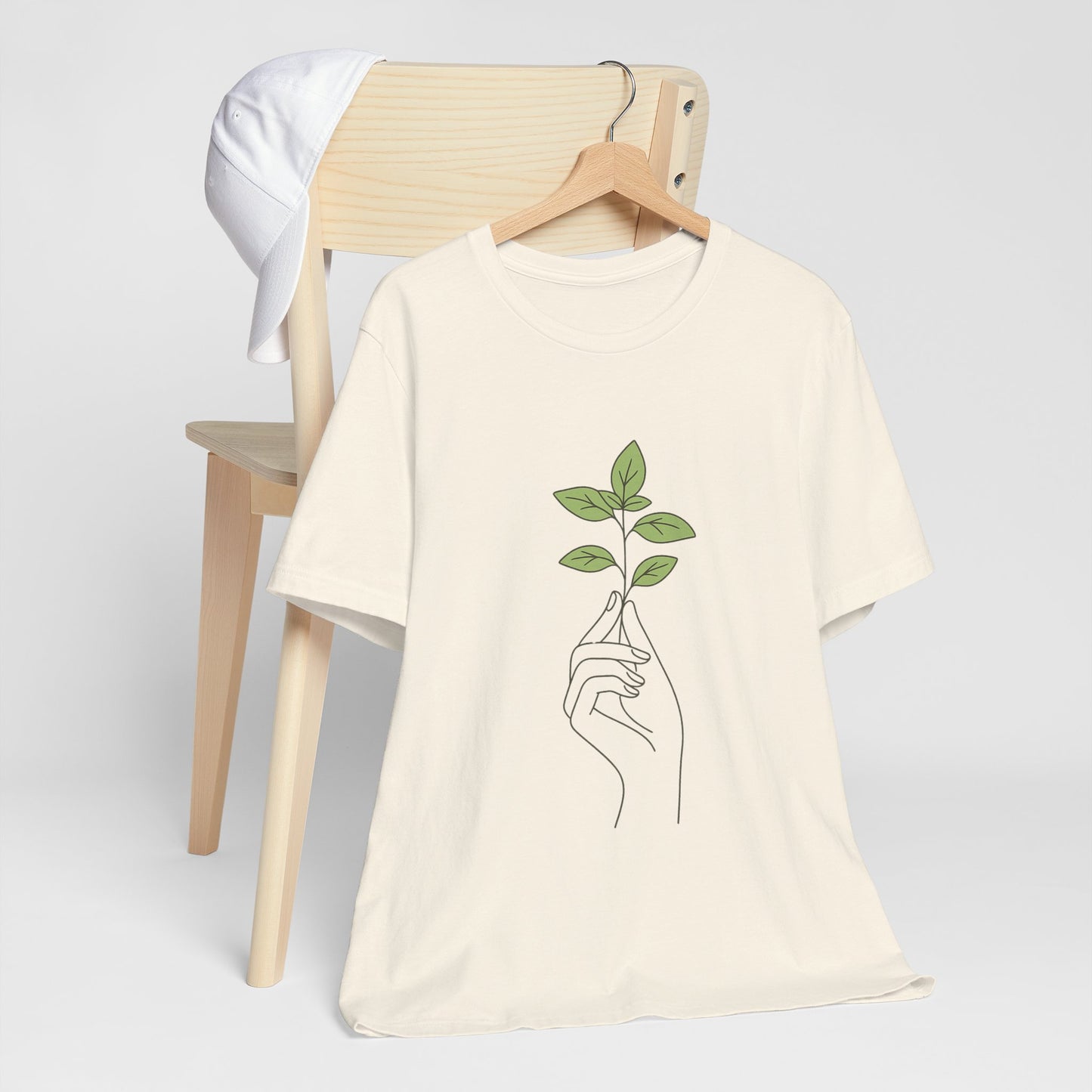 Plant Hand Drawing T-Shirt