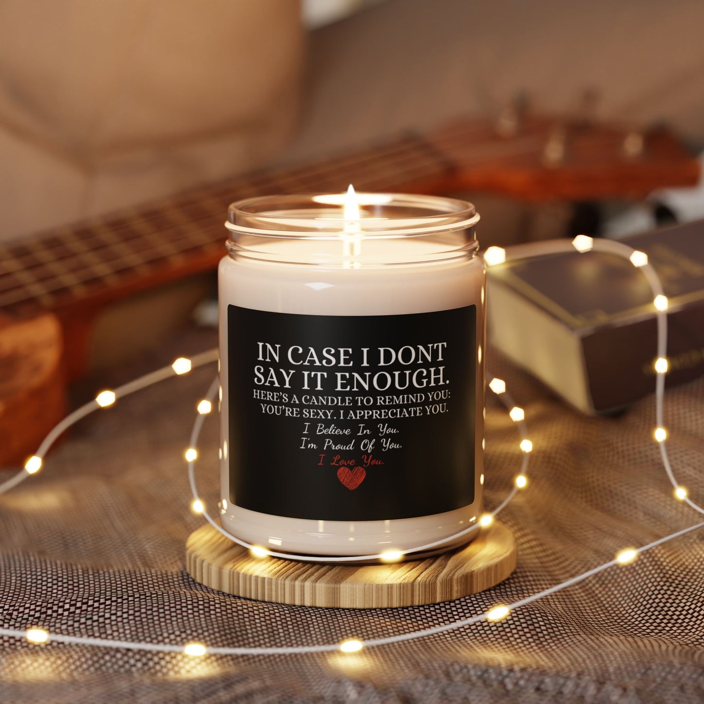 Scented Soy Candle Romantic Gifts for Wife