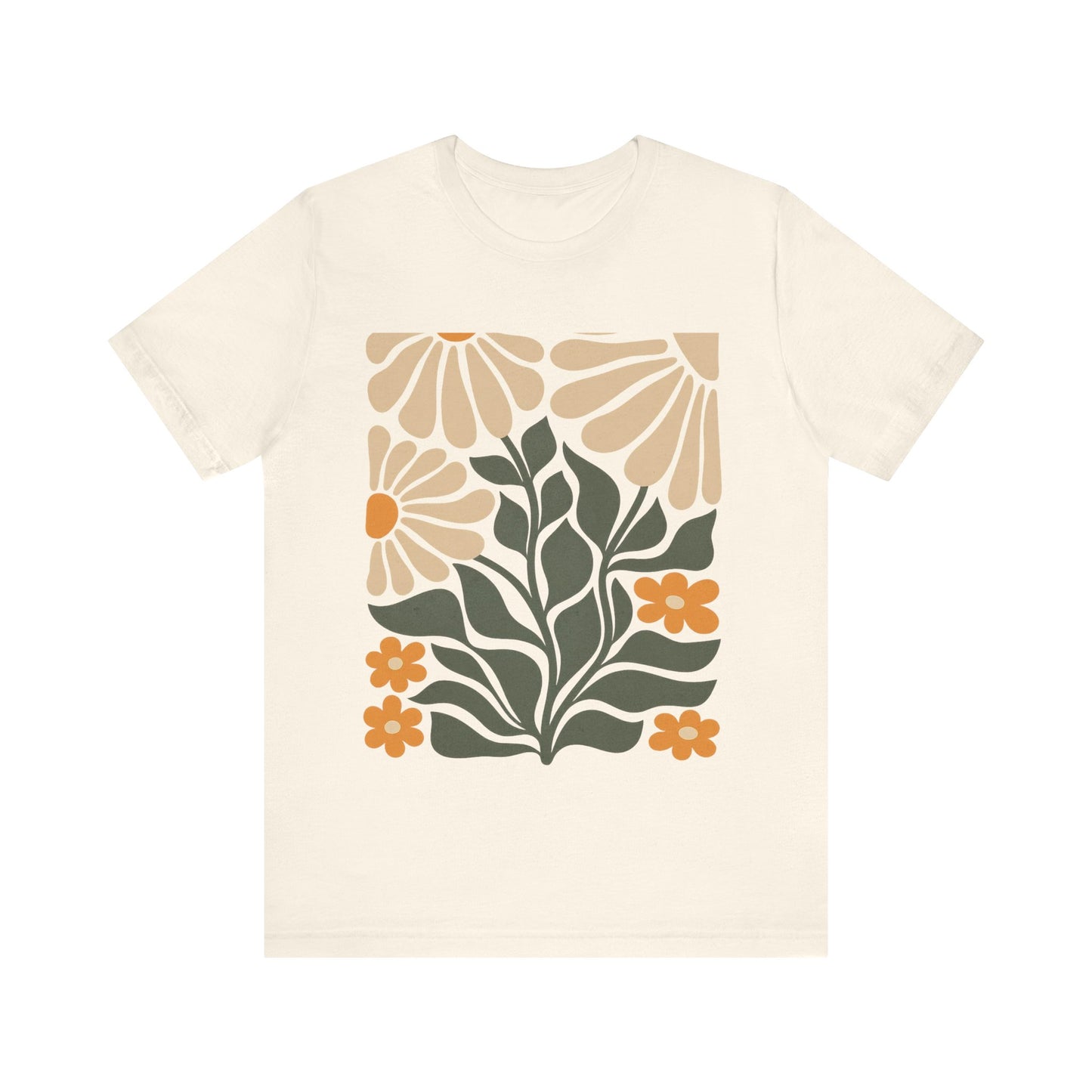 Floral Pattern T-Shirt