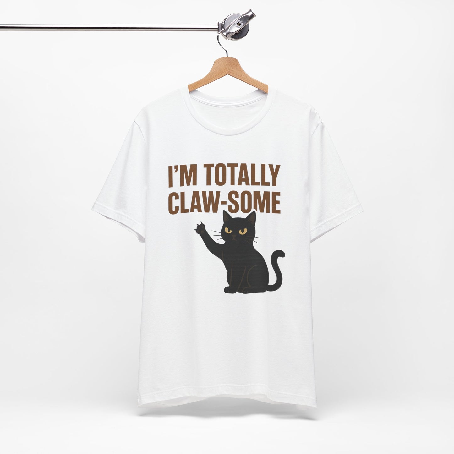 Funny Cat T-Shirt - I'm Totally Claw-some Tee for Cat Lovers, Pet Apparel, Gift for Cat Owners, Humorous Animal Shirt, Cute Cat Gift