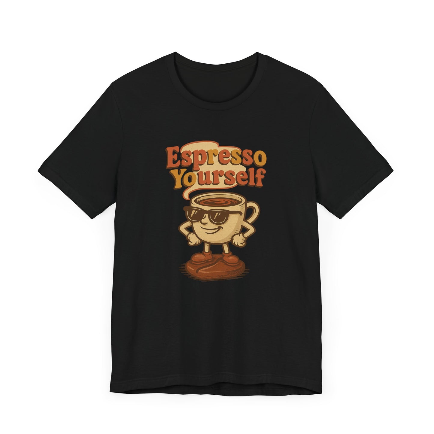 Espresso Yourself T-Shirt | Funny Coffee Lover Tee, Gift for Baristas, Java Enthusiasts, Perfect for Birthdays, Holidays, and Casual Wear
