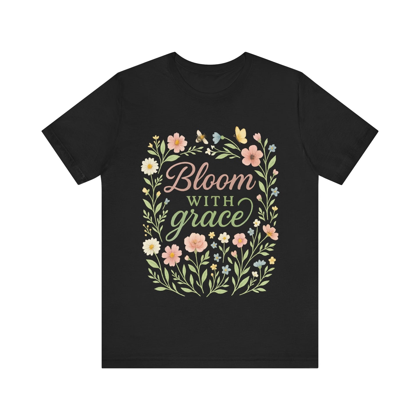 Bloom with Grace Floral T-Shirt