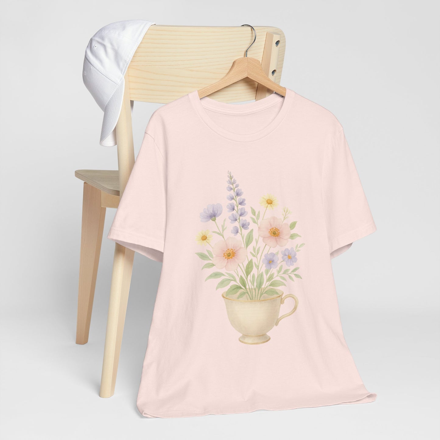 Floral Tea Cup T-Shirt