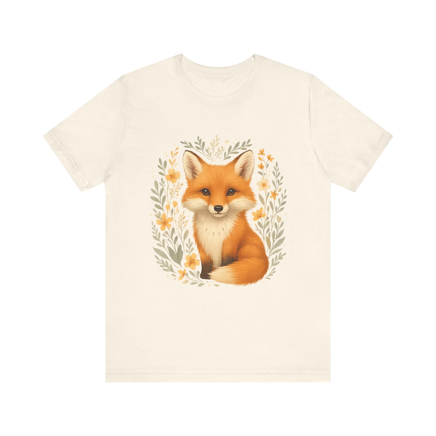 Adorable Fox Graphic T-Shirt