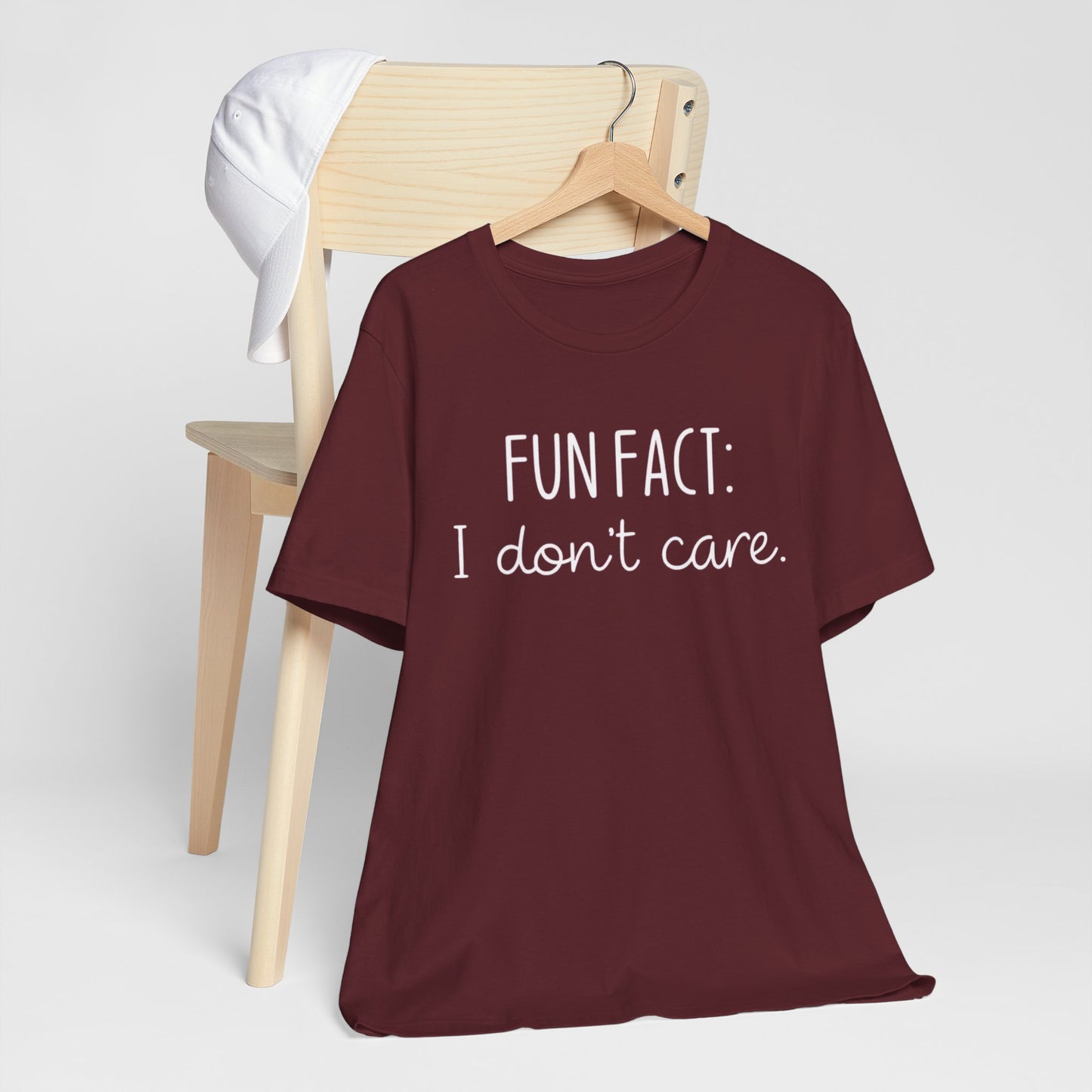 Fun Fact: I Don't Care T-Shirt