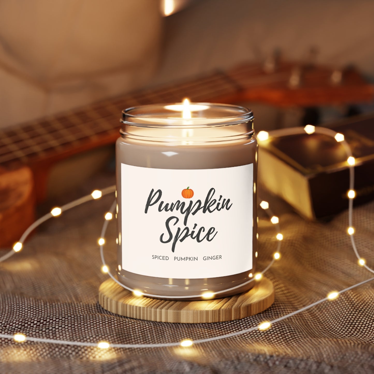 Pumpkin Spice Candle for Home, 9oz
