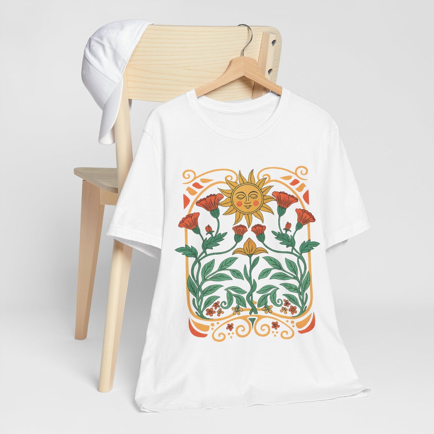 Sunshine Floral Graphic T-Shirt