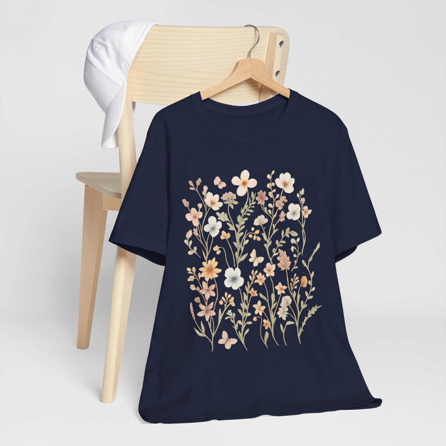 Floral Design T-Shirt