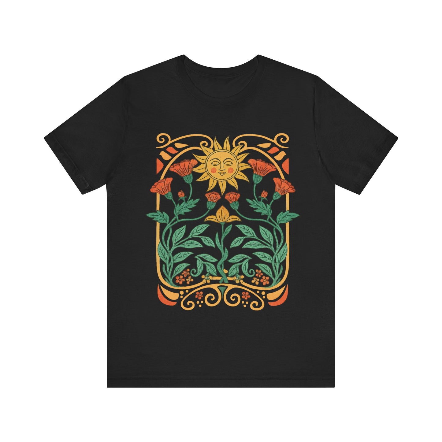 Sunshine Floral Graphic T-Shirt