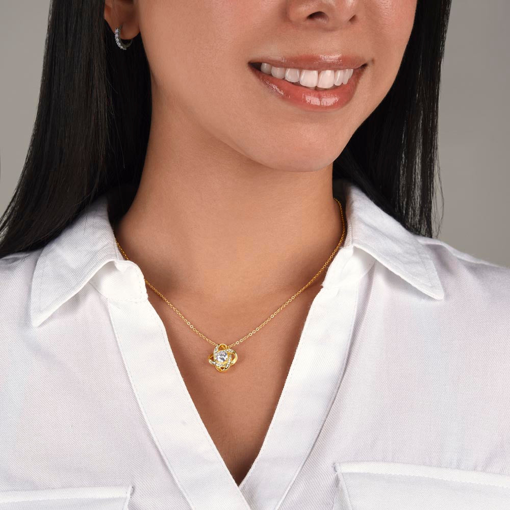 Amazing Daughter Gift "Precious Daughter" Eternal Love Necklace