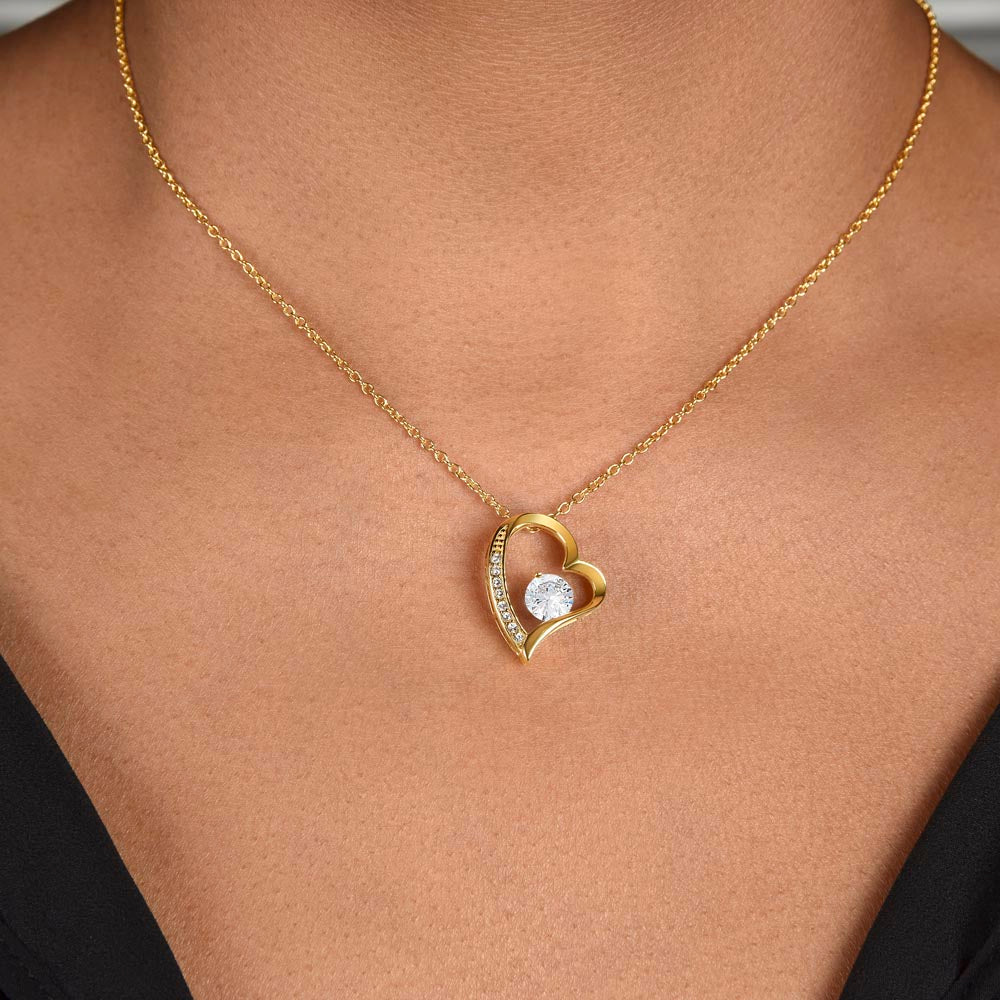 To My Daughter - A Love That Knows No Distance Necklace