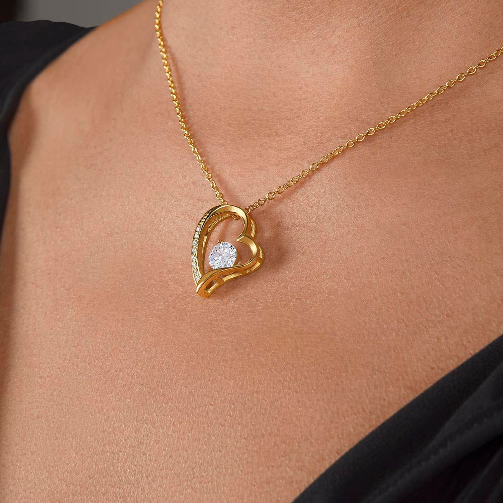To My Daughter - A Love That Knows No Distance Necklace