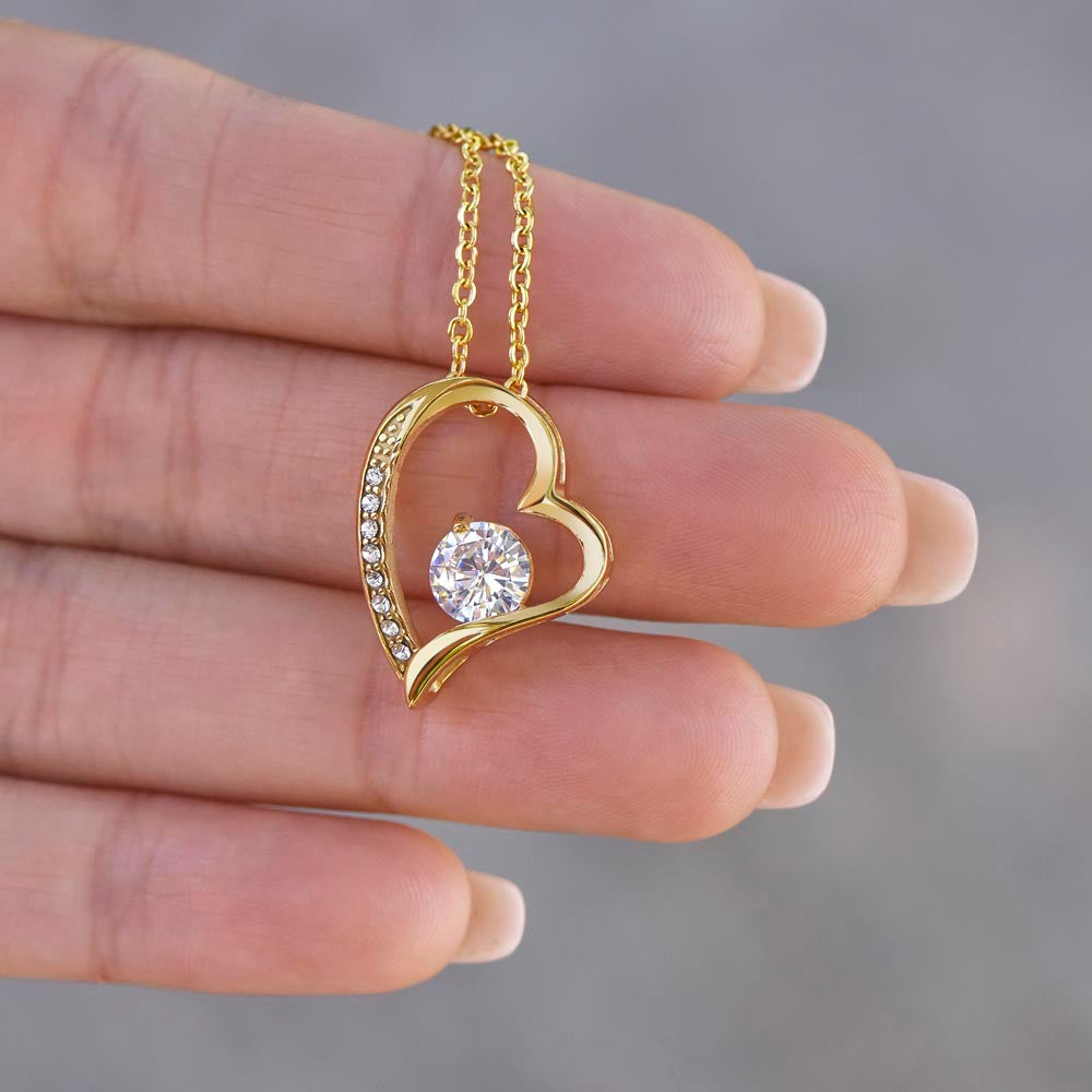 To My Daughter - A Love That Knows No Distance Necklace