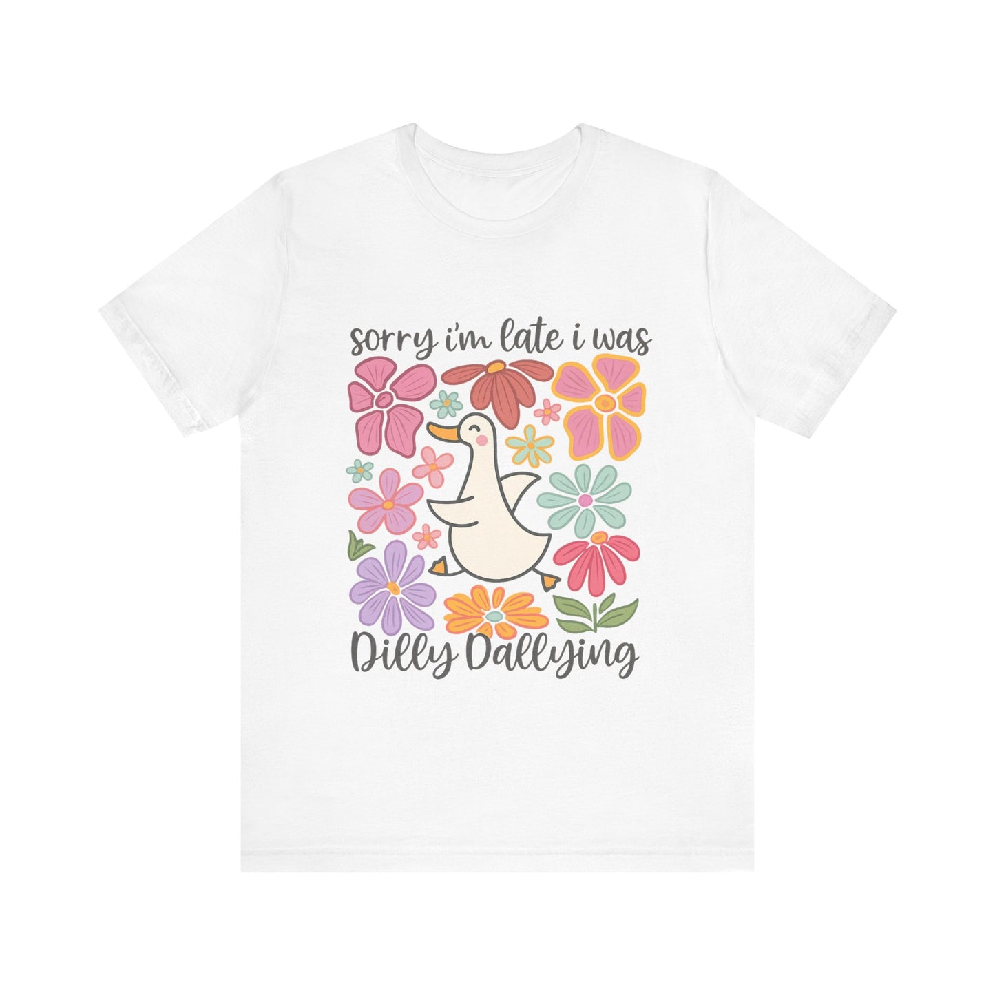 Floral Quote T-Shirt