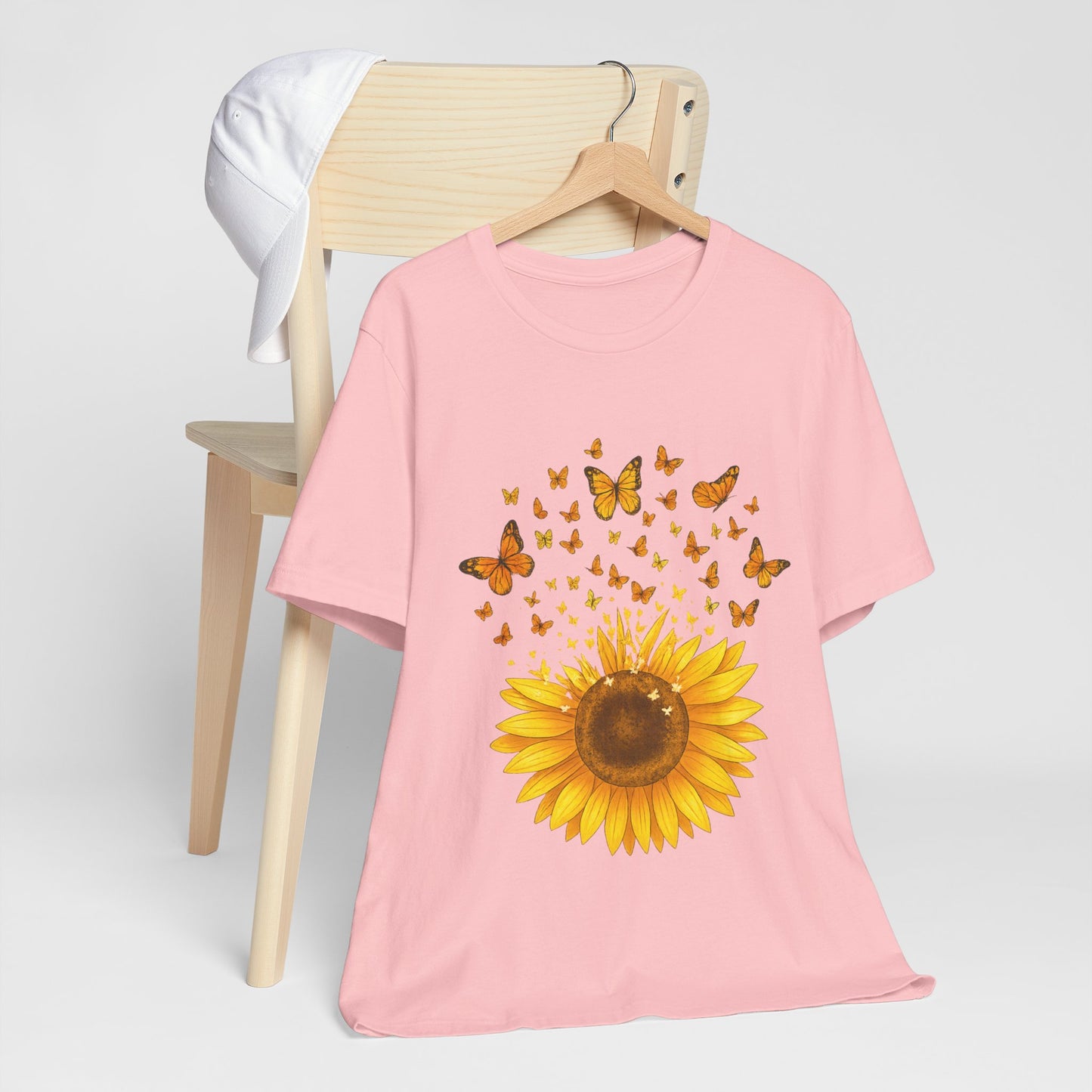 Sunflower Butterfly T-Shirt