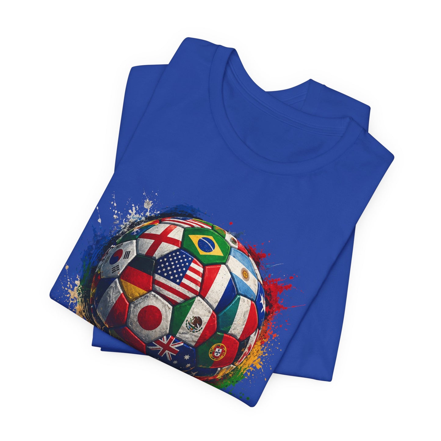 Colombia Soccer T-Shirt - "One Ball. Every Nation. Summer 2026" Colombia Fan Tee