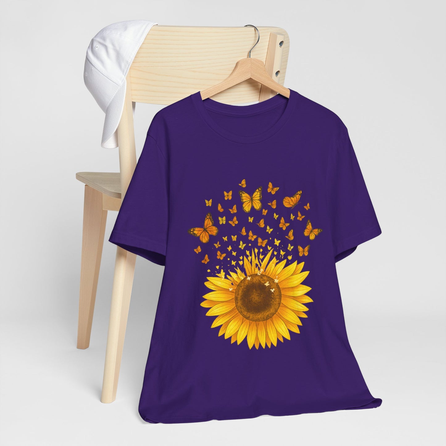 Sunflower Butterfly T-Shirt