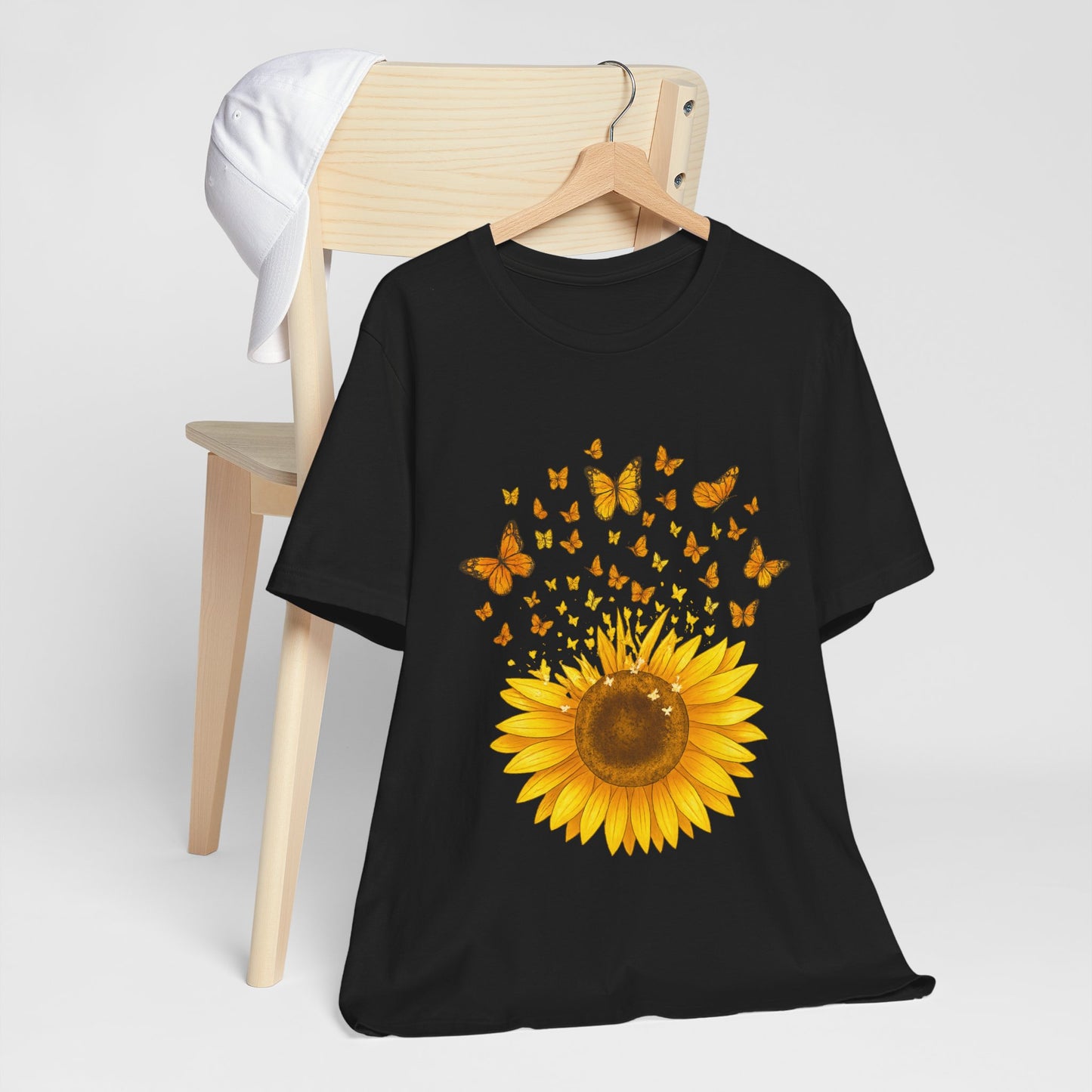 Sunflower Butterfly T-Shirt