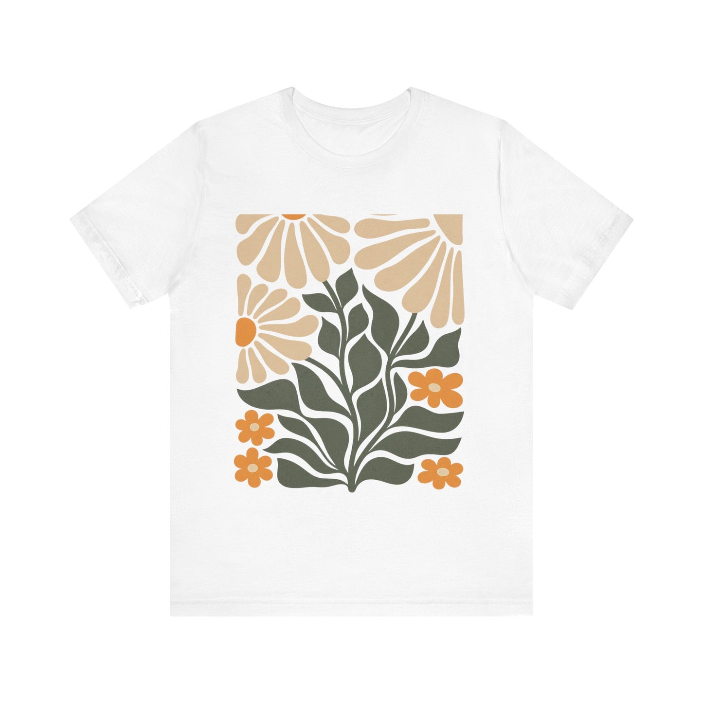 Floral Pattern T-Shirt