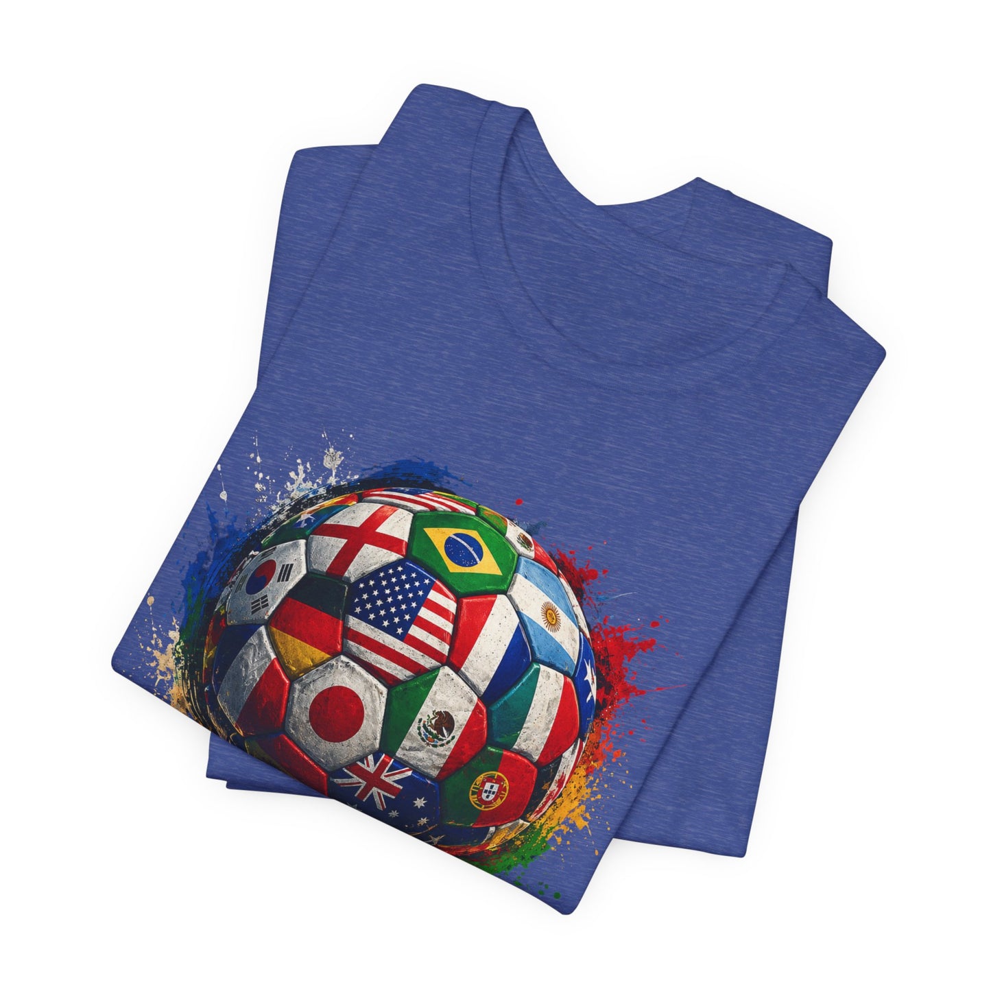 Mexico - One Ball Every Nation Soccer Tee — Summer 2026 Mexico Football Fan Shirt