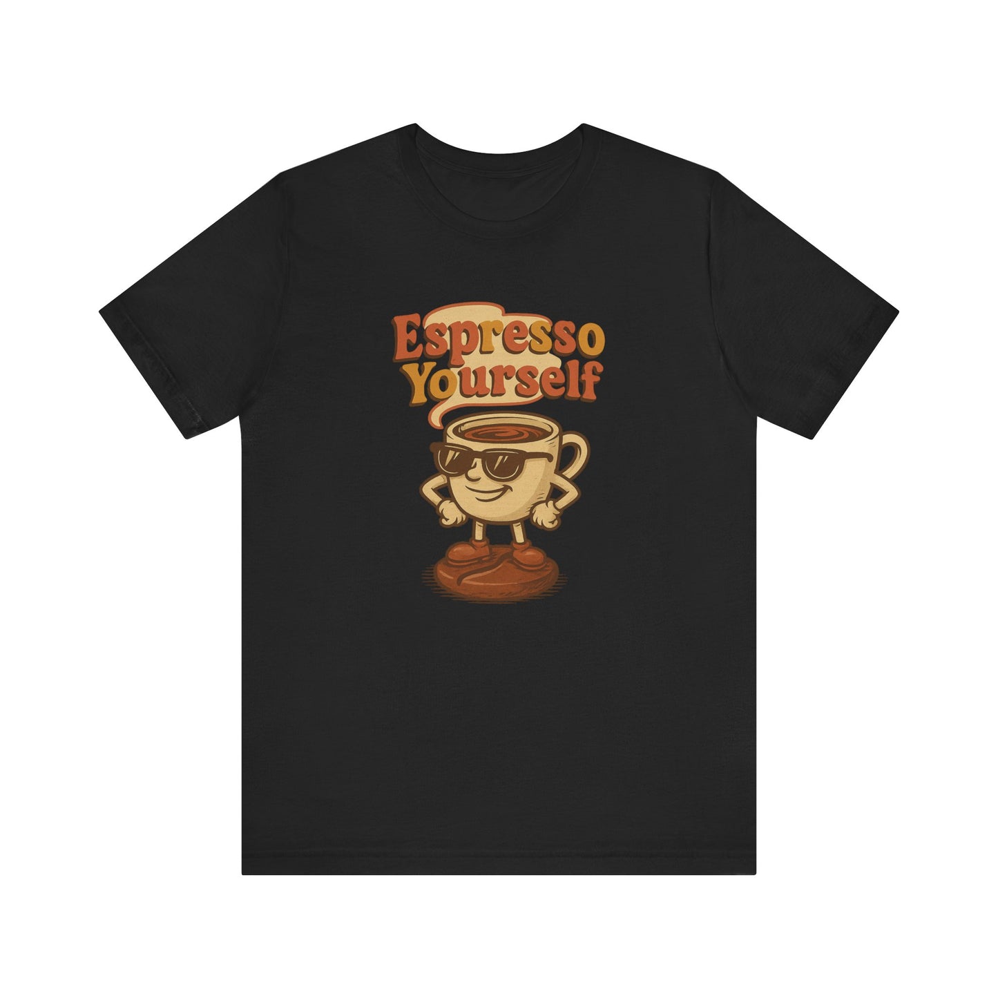Espresso Yourself T-Shirt | Funny Coffee Lover Tee, Gift for Baristas, Java Enthusiasts, Perfect for Birthdays, Holidays, and Casual Wear